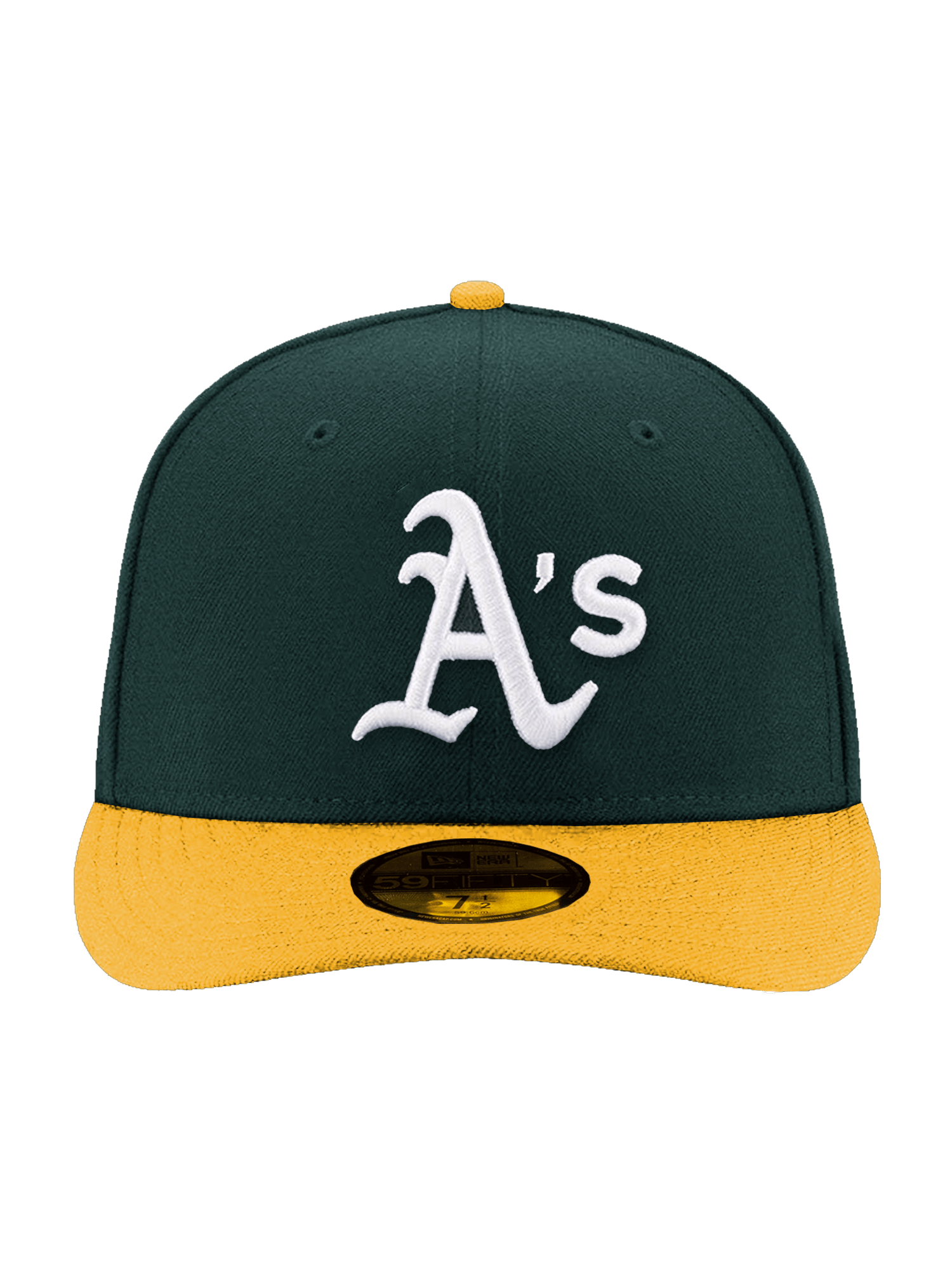 New Era Caps Athletics New Era MLB On-Field AC Pre-Curved Home 59FIFTY Fitted Hat - Green