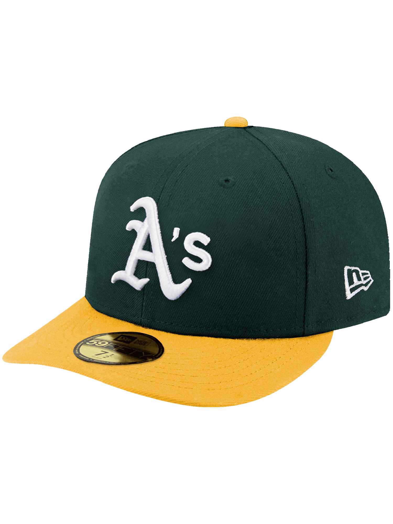 New Era Caps Athletics New Era MLB On-Field AC Pre-Curved Home 59FIFTY Fitted Hat - Green