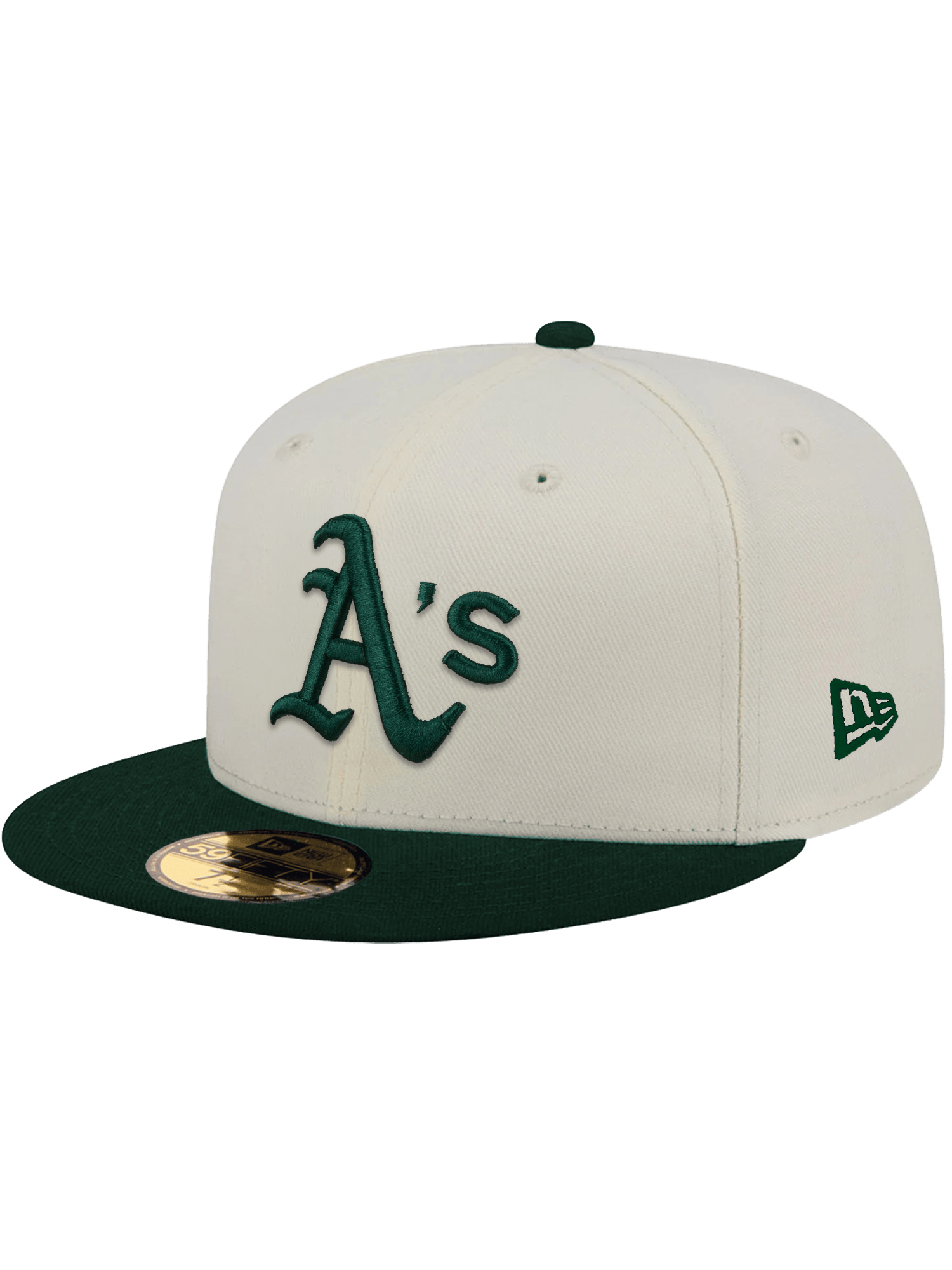 New Era Caps Athletics New Era MLB Team 2 Tone 59FIFTY Fitted Hat - Chrome
