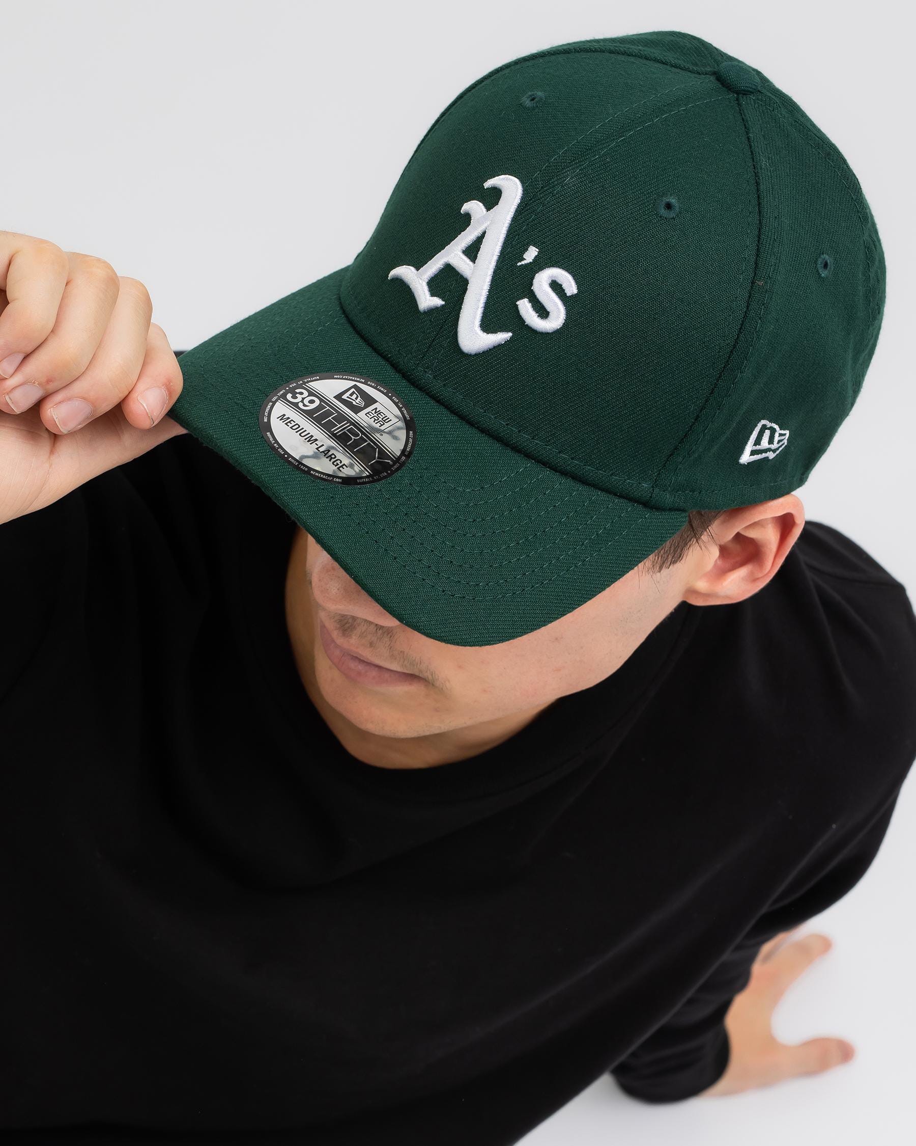 New Era Caps Athletics New Era MLB Team 39THIRTY Stretch-Fit Hat - Green