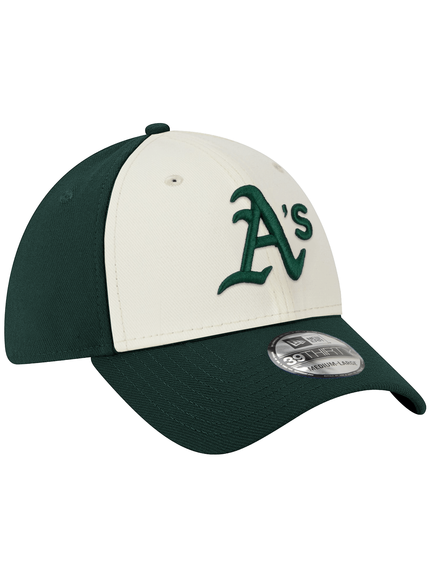 New Era Caps Athletics New Era MLB Team Chrome 39THIRTY Stretch-Fit Hat