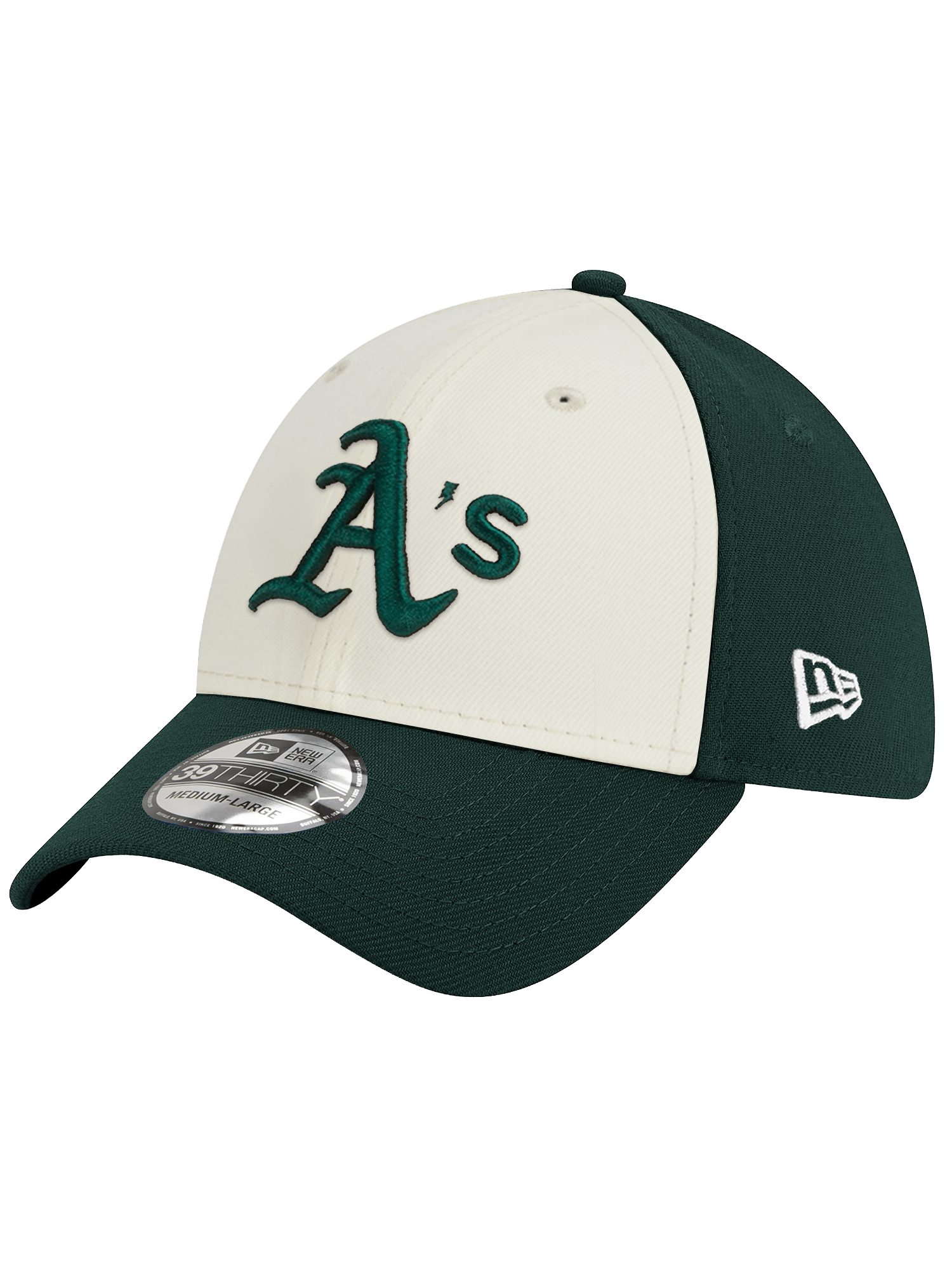New Era Caps Athletics New Era MLB Team Chrome 39THIRTY Stretch-Fit Hat