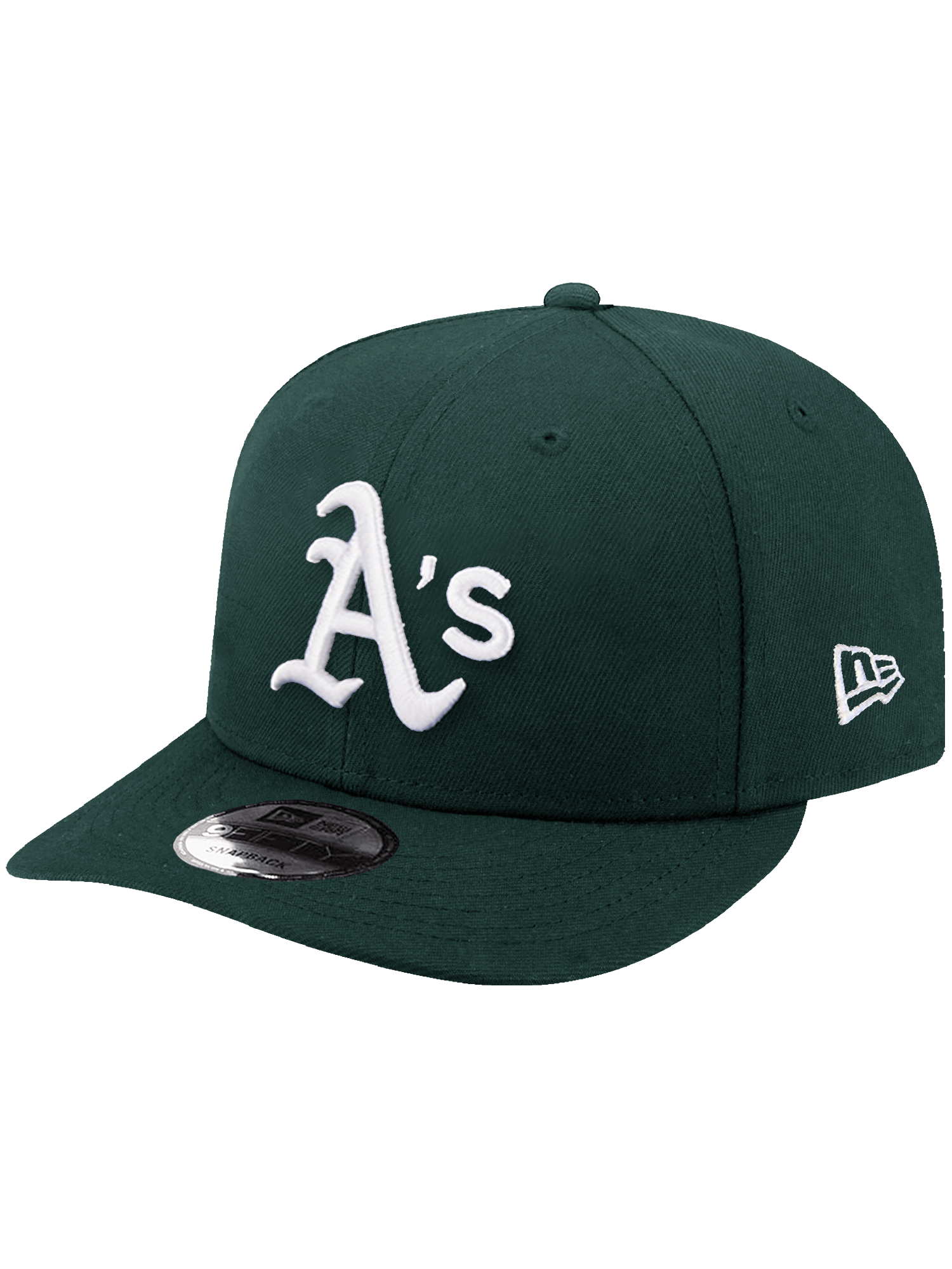 New Era Caps Athletics New Era MLB Team Pre-Curved 9FIFTY Snapback Hat - Green