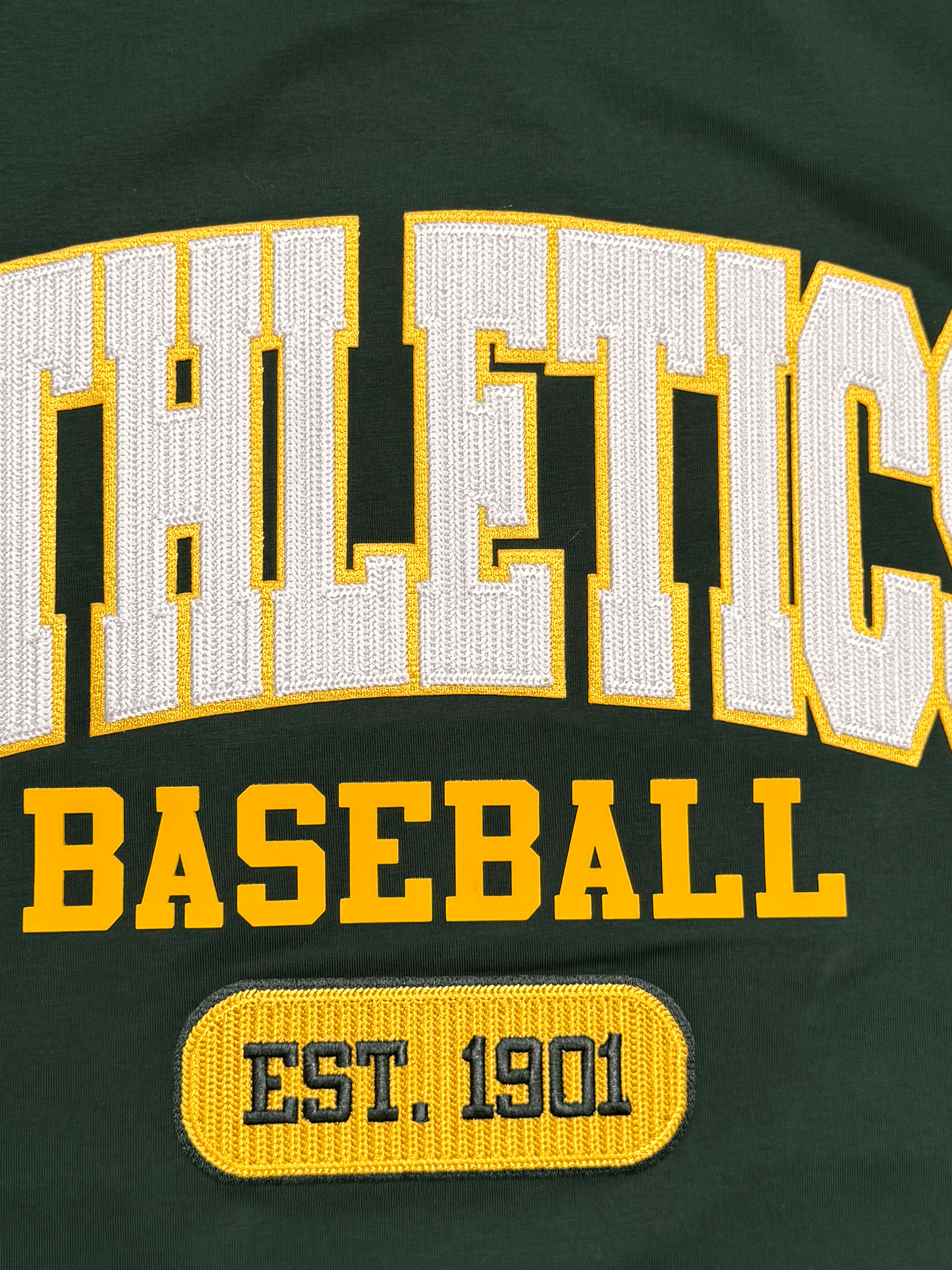 Pro Standard T-Shirts Athletics Pro Standard MLB City Arch Premium Flex T-Shirt - Green