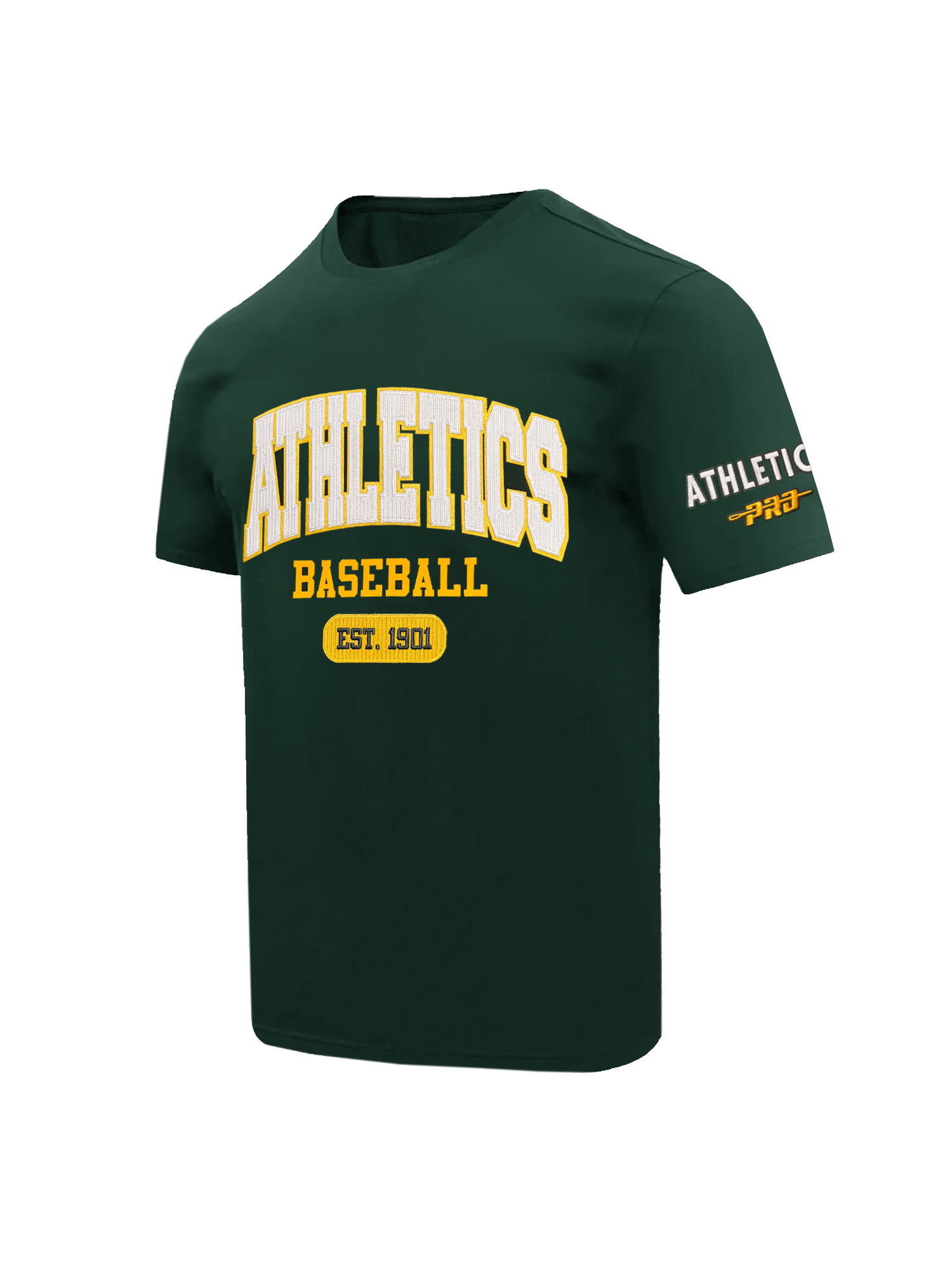 Pro Standard T-Shirts Athletics Pro Standard MLB City Arch Premium Flex T-Shirt - Green