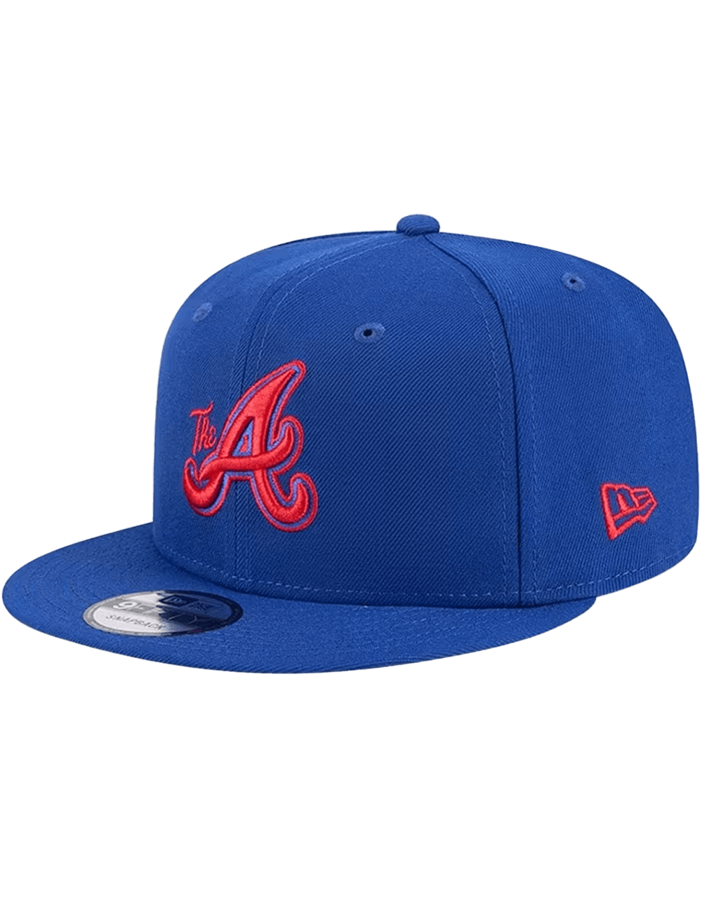 New Era Caps Atlanta Braves New Era MLB City Connect Fan Pack 9FIFTY Snapback Hat - Blue