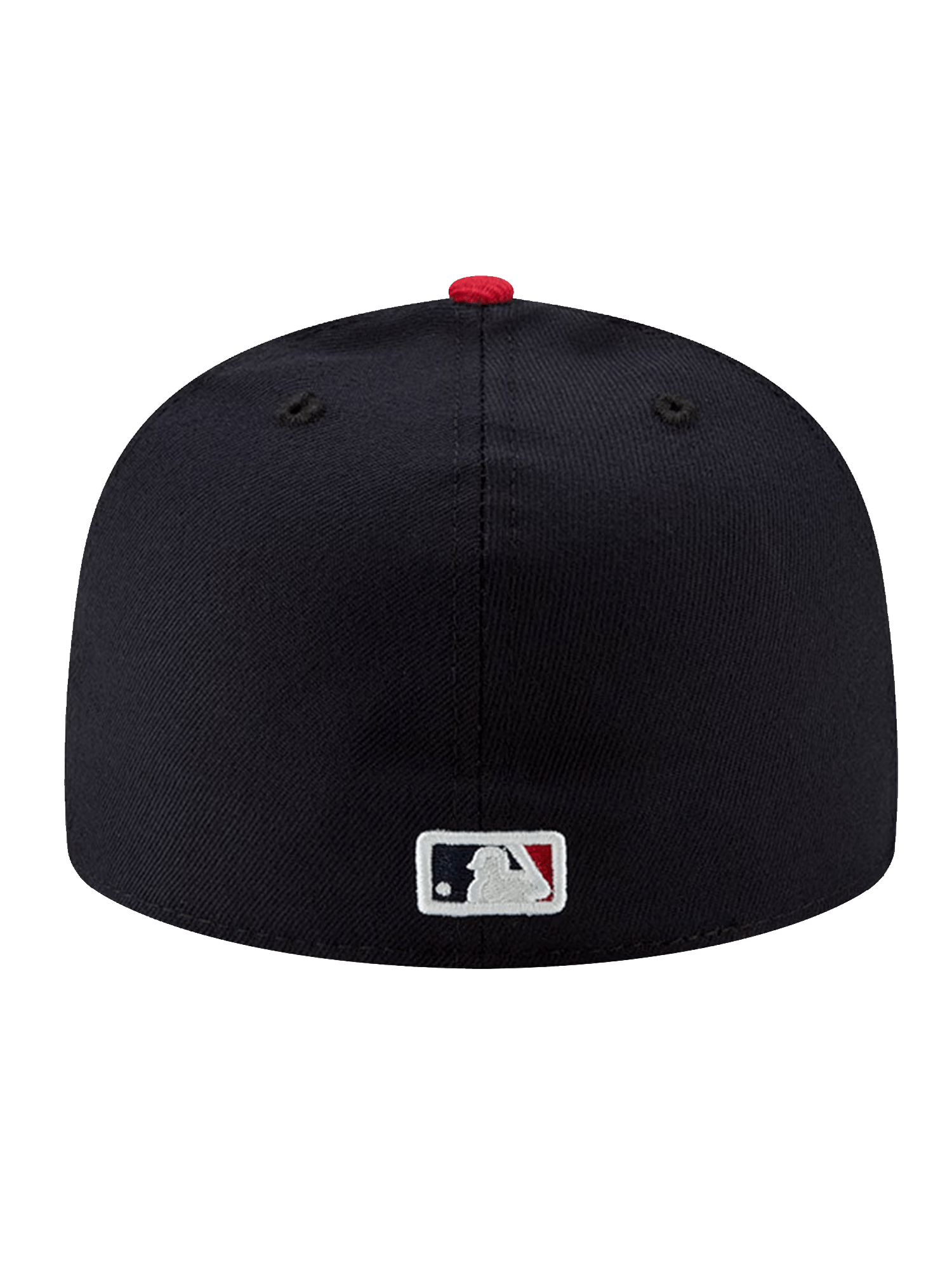 New Era Caps Atlanta Braves New Era MLB On-Field AC Pre-Curved 59FIFTY Fitted Hat - Navy