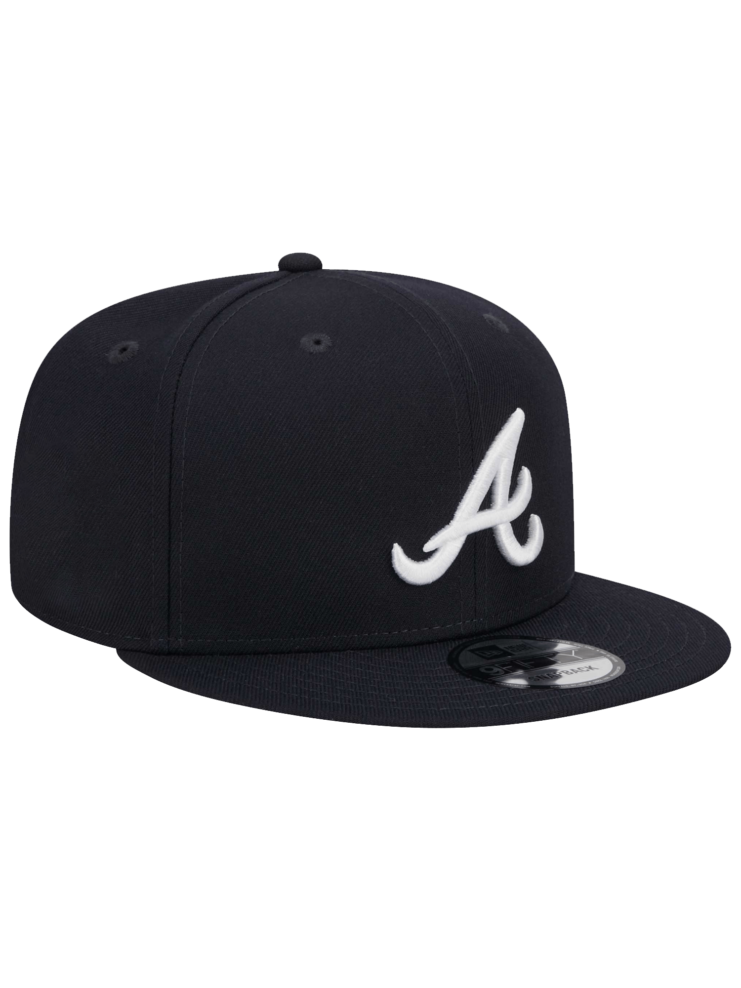 New Era Caps Atlanta Braves New Era MLB Team 9FIFTY Snapback Hat - Navy