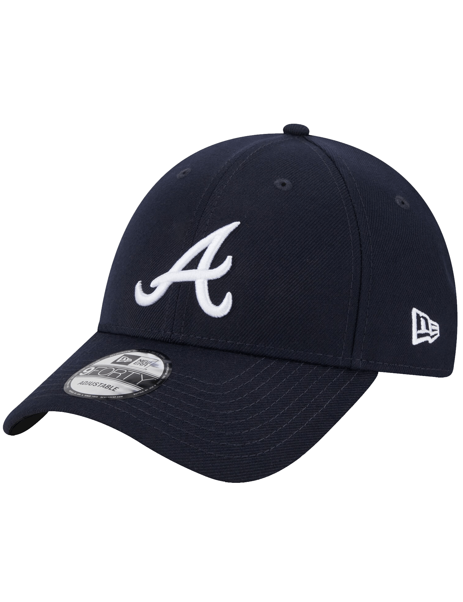 New Era Caps Atlanta Braves New Era MLB Team 9FORTY Snapback Hat - Navy