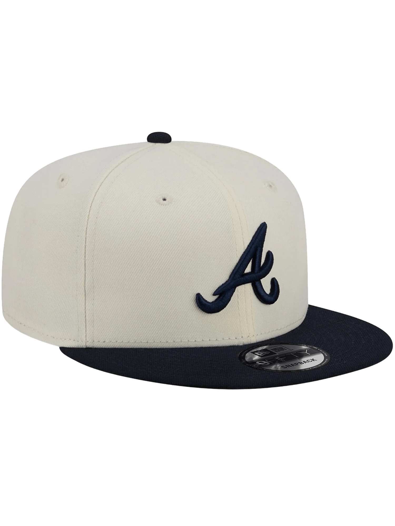 New Era Caps OSFA Atlanta Braves New Era MLB Team Chrome 9FIFTY Snapback Hat