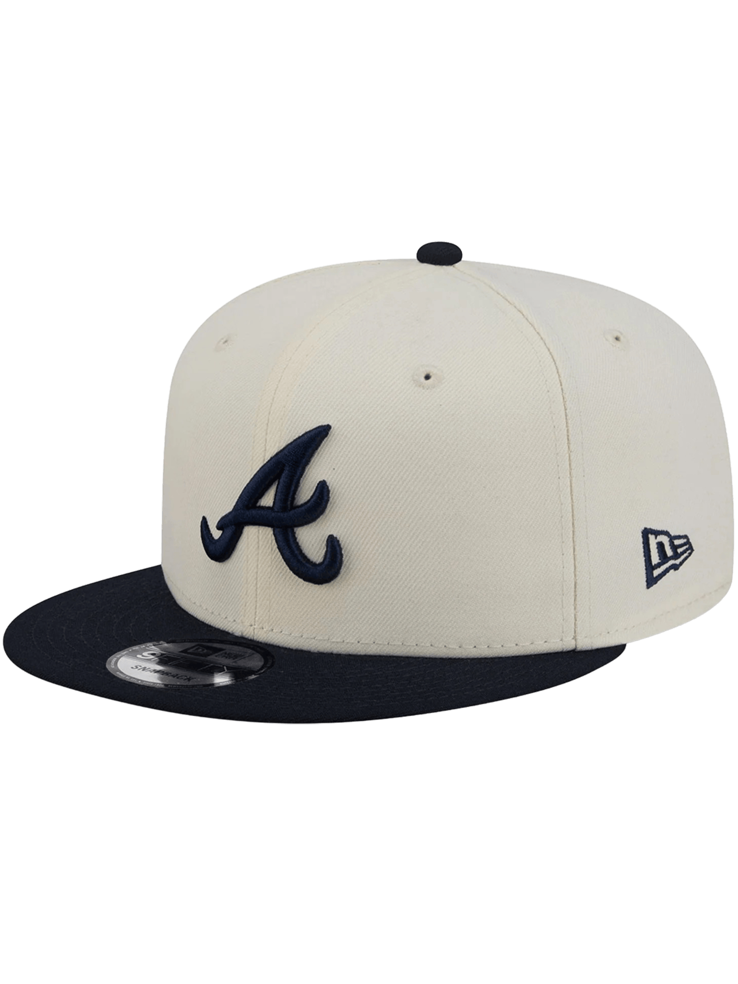 New Era Caps OSFA Atlanta Braves New Era MLB Team Chrome 9FIFTY Snapback Hat