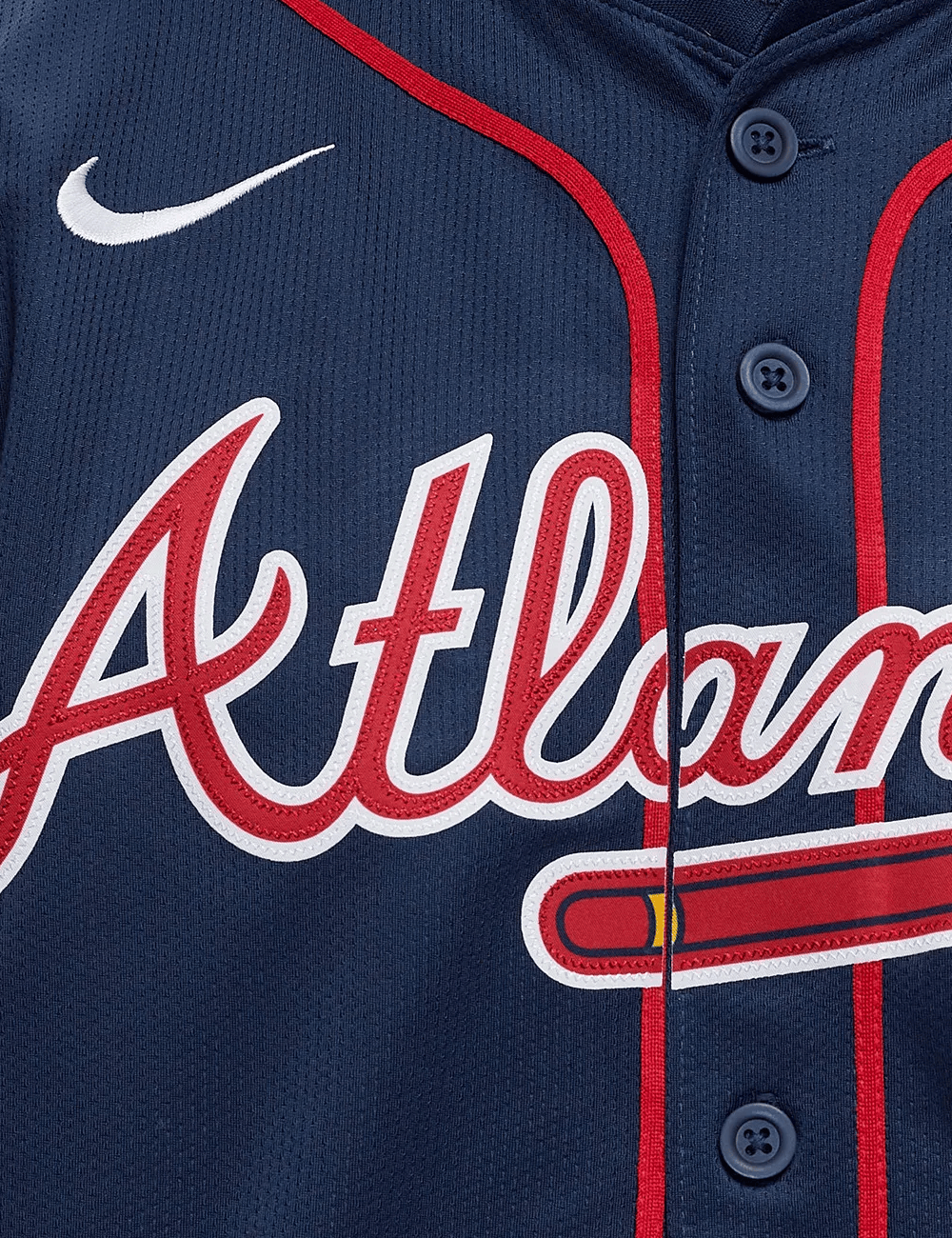 Nike Jerseys Atlanta Braves Nike MLB Alternate Replica Jersey - Navy