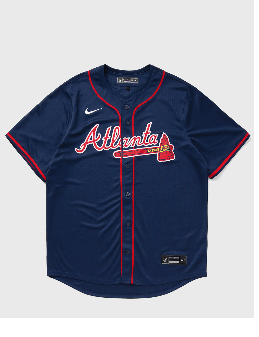 Nike Jerseys Atlanta Braves Nike MLB Alternate Replica Jersey - Navy