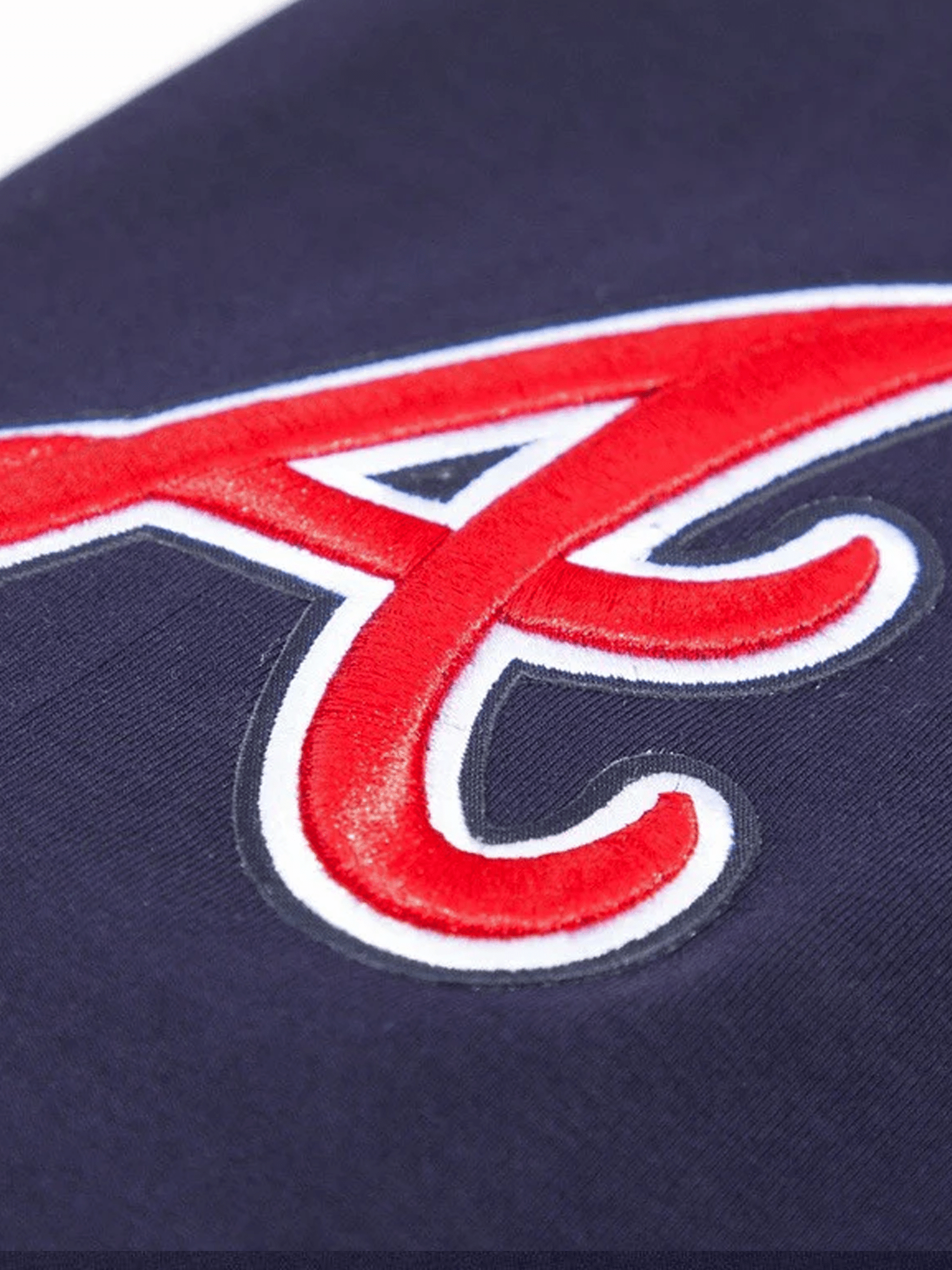 Pro Standard T-Shirts Atlanta Braves Pro Standard MLB Team Chenille Flex T-Shirt - Navy