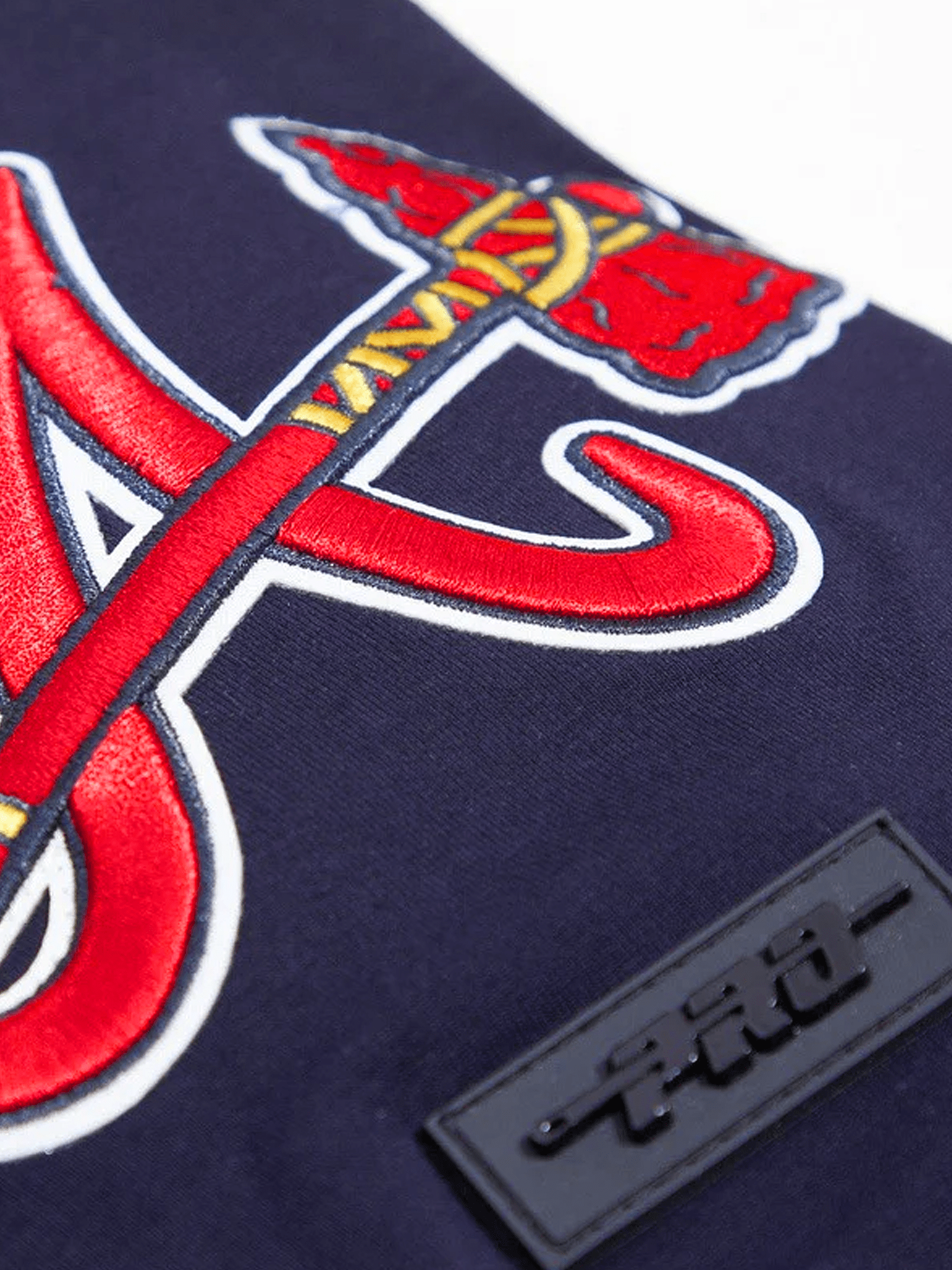 Pro Standard T-Shirts Atlanta Braves Pro Standard MLB Team Chenille Flex T-Shirt - Navy