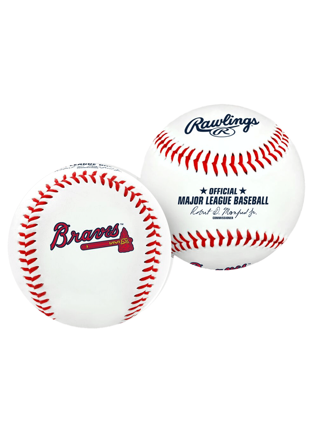 Rawlings Balls Atlanta Braves Rawlings MLB Team Baseball Ball