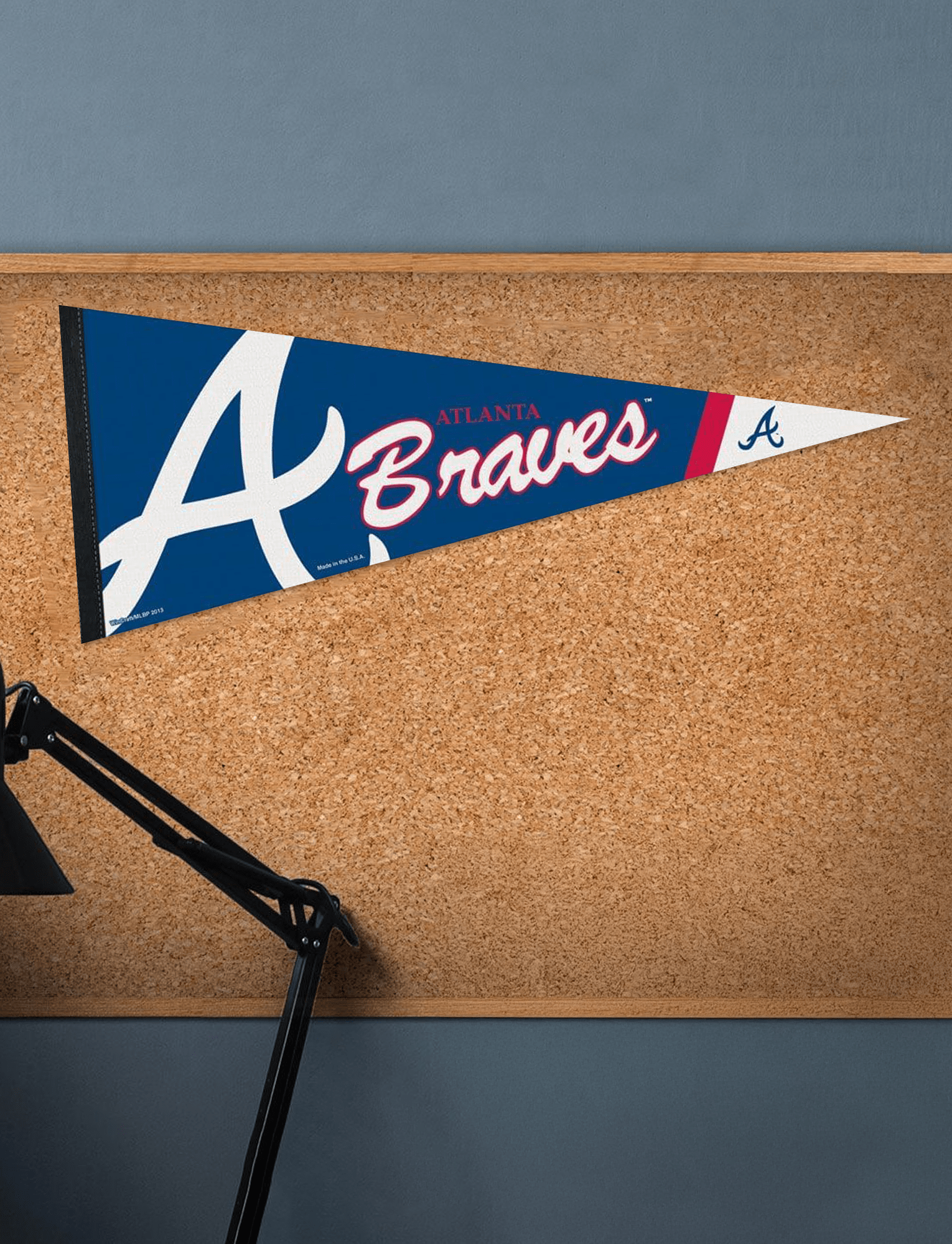 Wincraft Pennants Atlanta Braves Wincraft MLB 12 x 30" Premium Felt Pennant