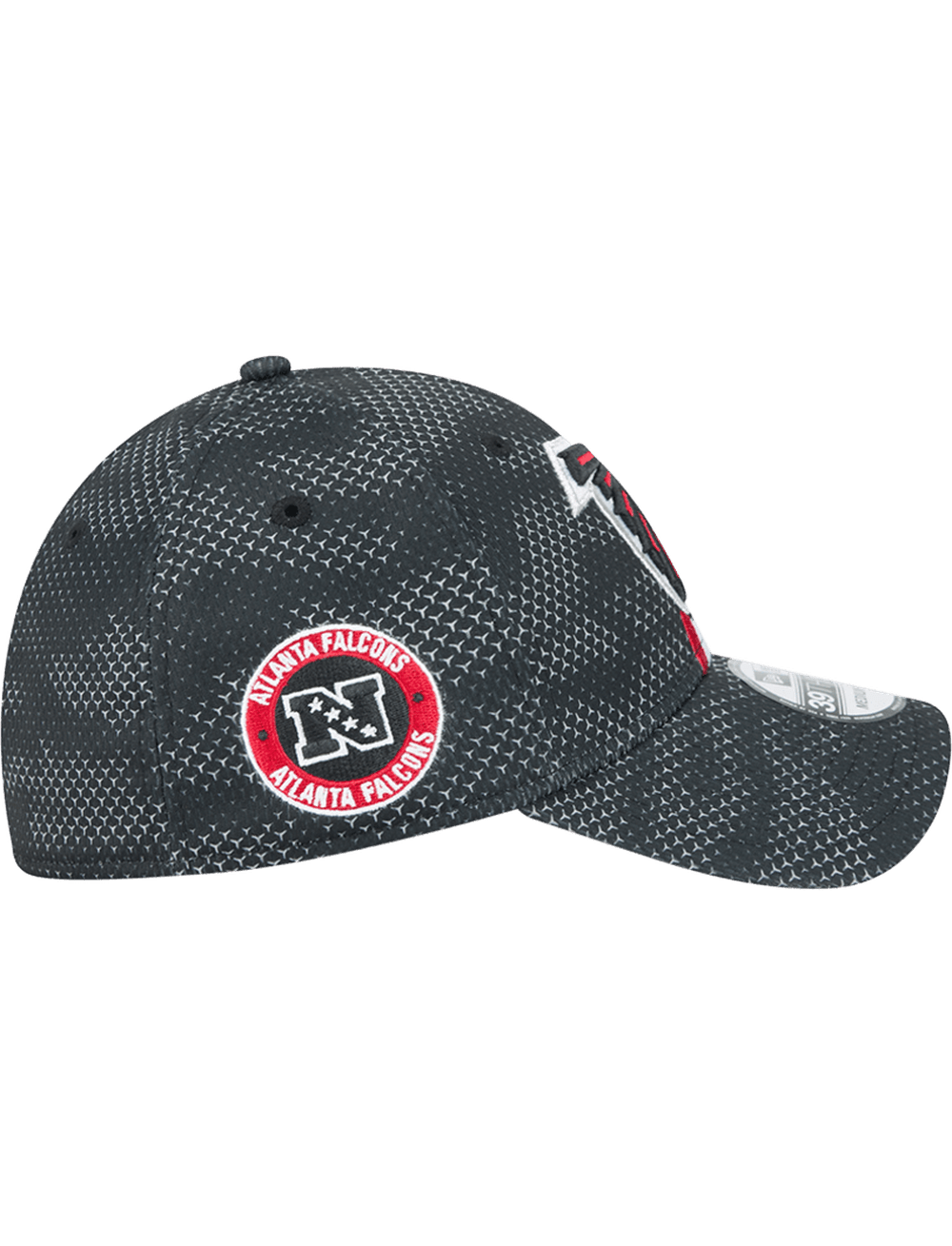 New Era Caps M/L Atlanta Falcons New Era NFL 24 Sideline 39THIRTY Stretch-Fit Hat