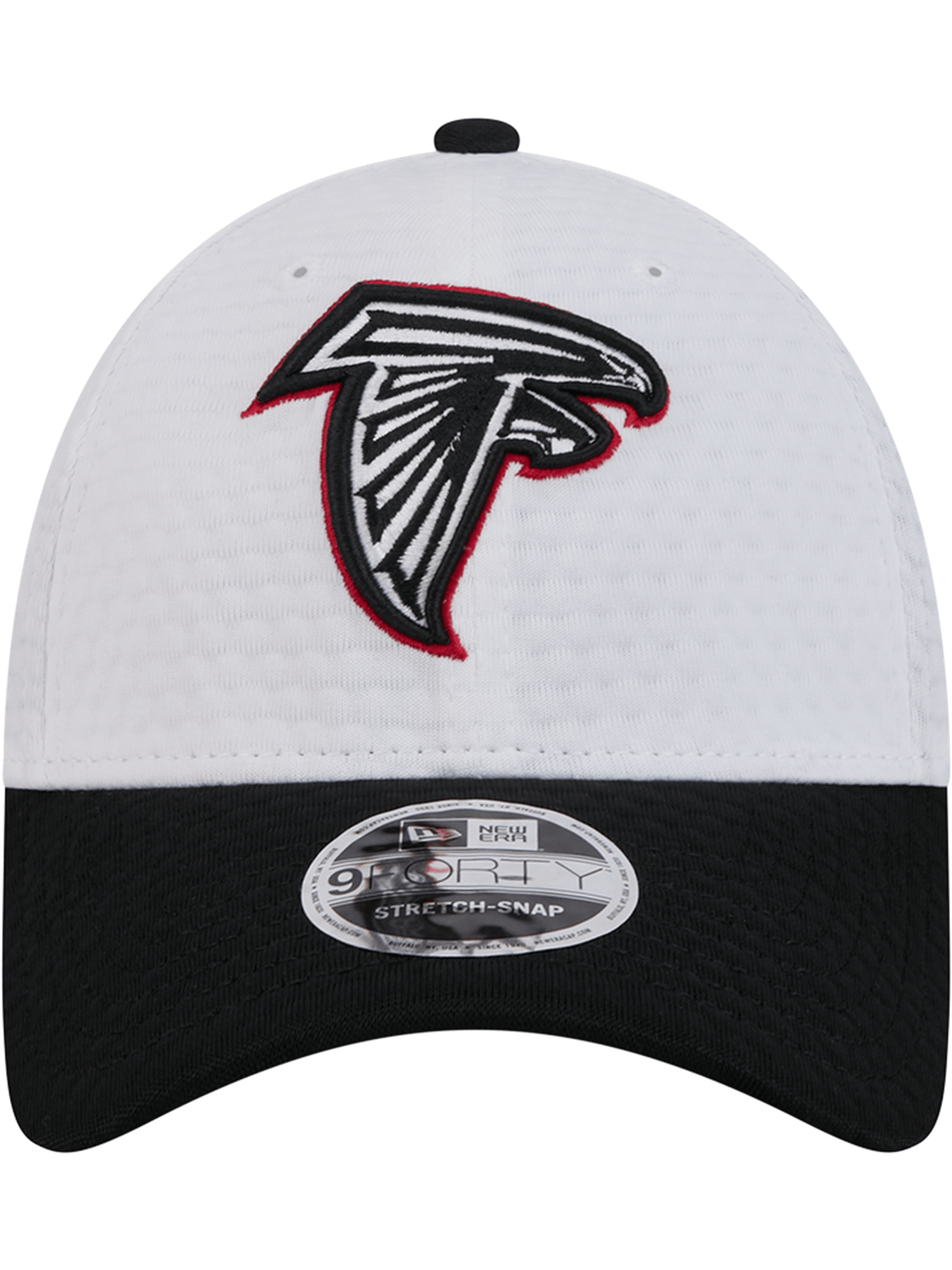 New Era Caps Atlanta Falcons New Era NFL 24 Training 9FORTY Stretch-Snapback Hat - White