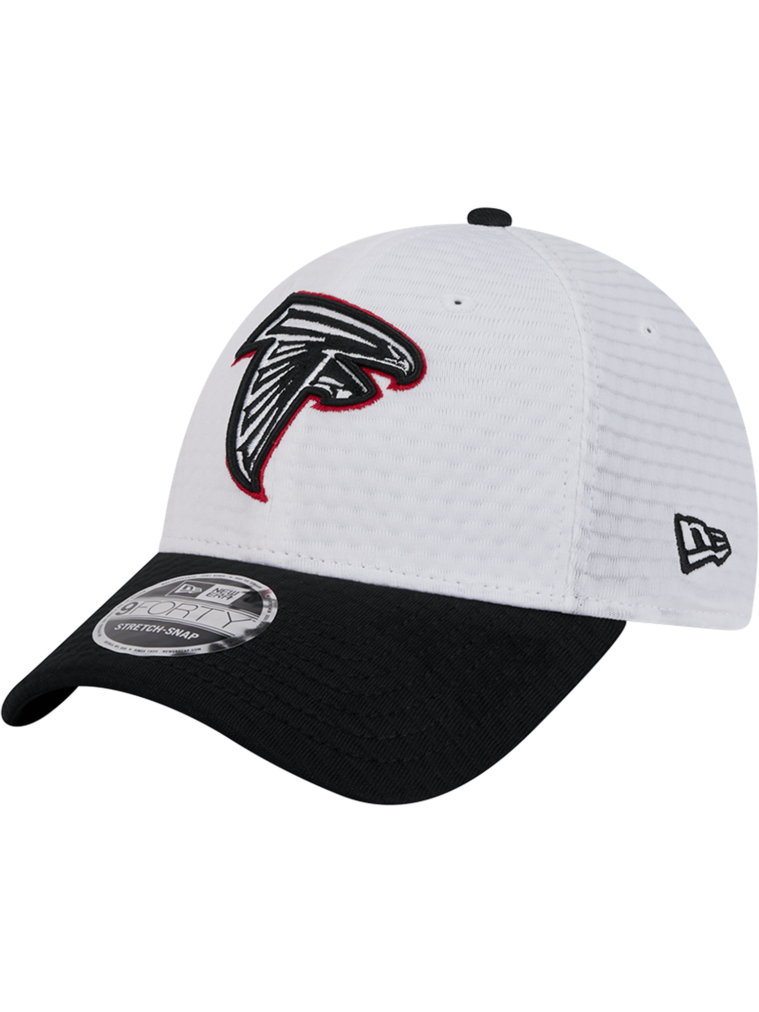 New Era Caps Atlanta Falcons New Era NFL 24 Training 9FORTY Stretch-Snapback Hat - White