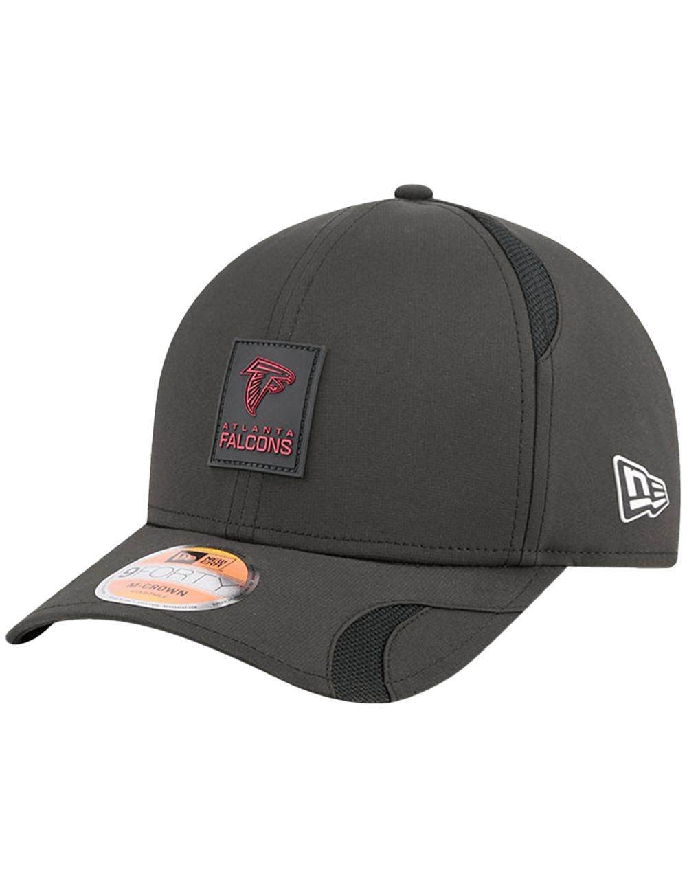 New Era Caps Atlanta Falcons New Era NFL 25 Sideline 9FORTY M-Crown Snapback Hat - Black