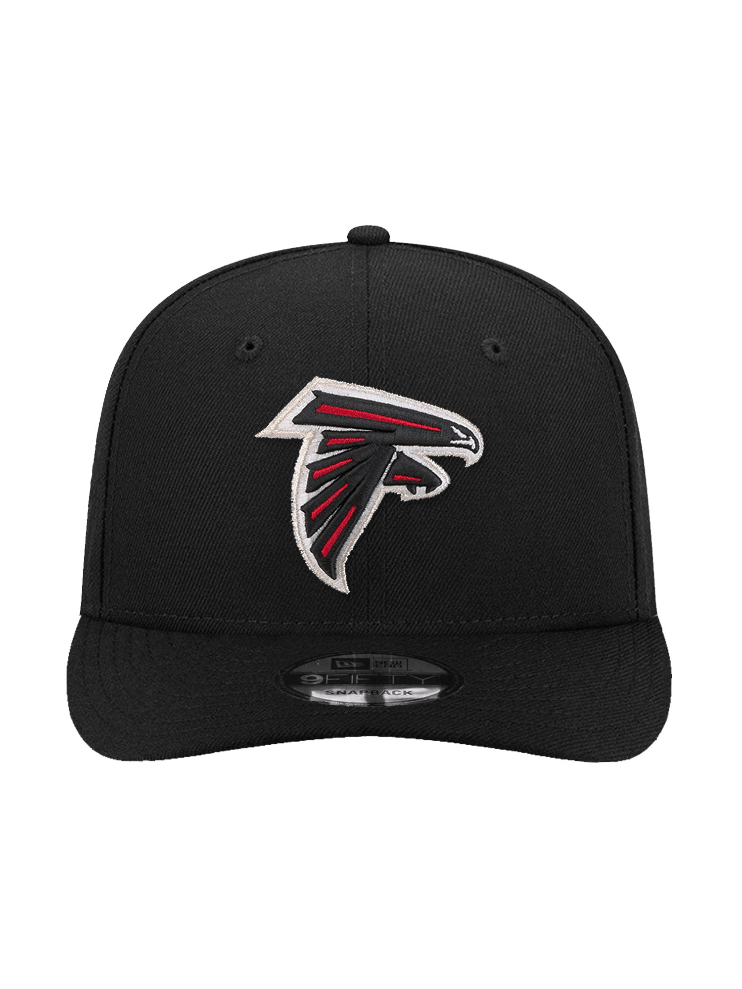 New Era Caps Atlanta Falcons New Era NFL Team 9FIFTY Pre-Curved Snapback Hat - Black