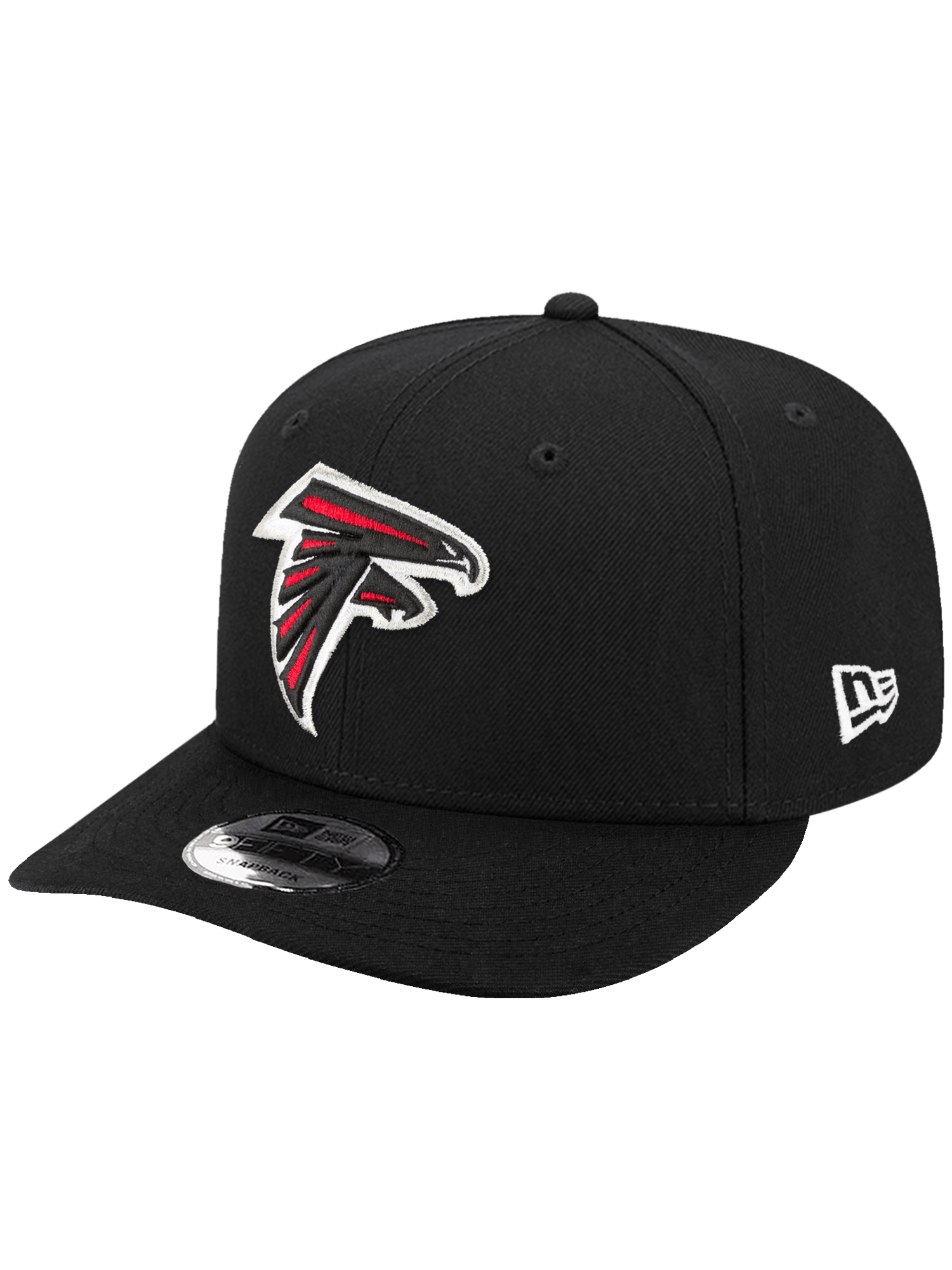 New Era Caps Atlanta Falcons New Era NFL Team 9FIFTY Pre-Curved Snapback Hat - Black