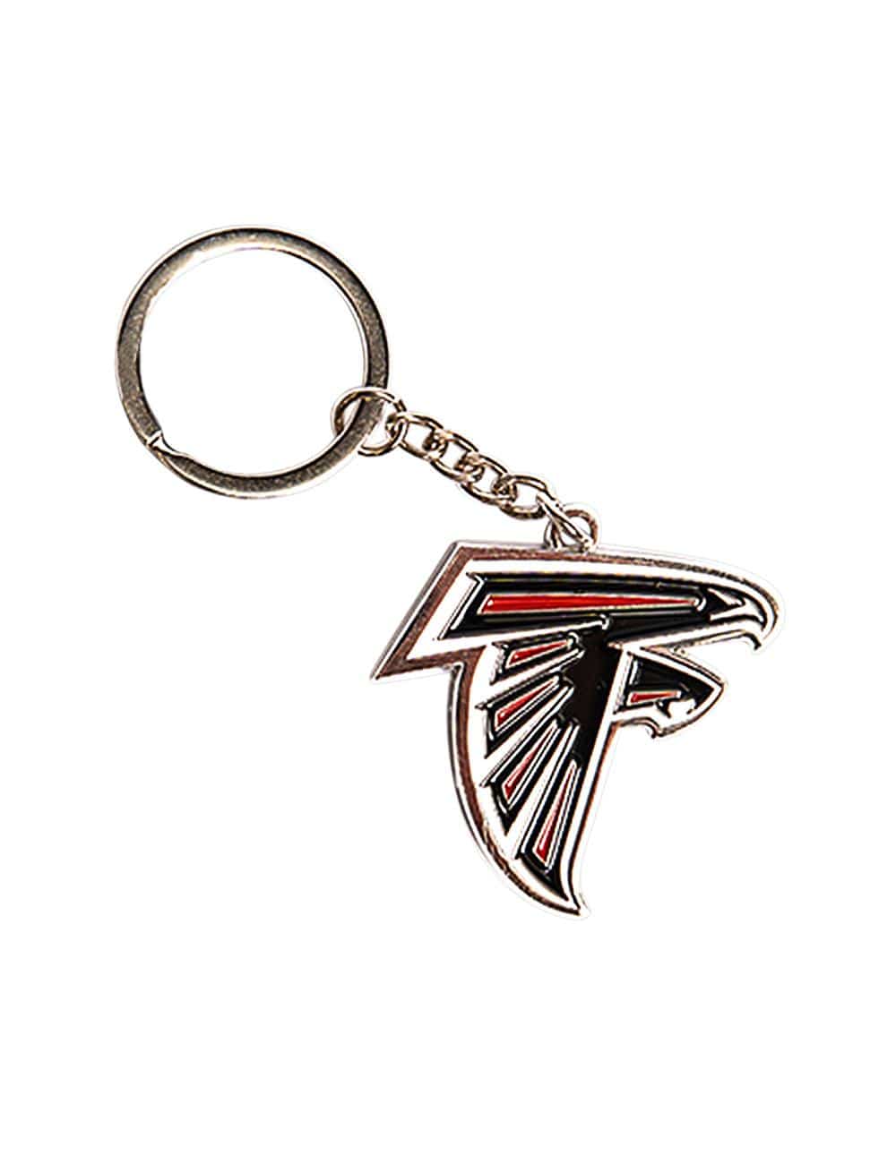NFL Branded Accessories Atlanta Falcons NFL Team Logo Steel Keyring