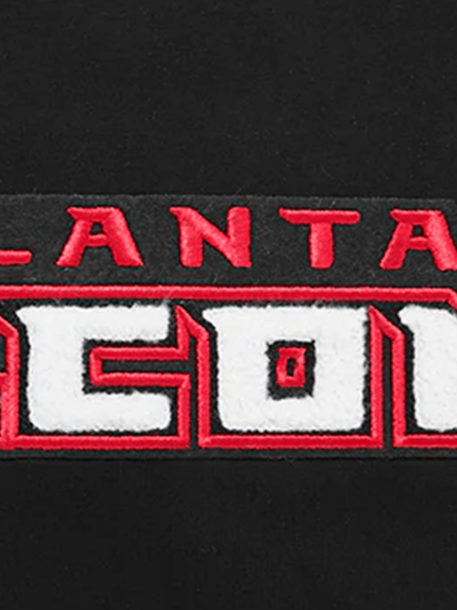 Pro Standard T-Shirts Atlanta Falcons Pro Standard NFL Team Chenille Flex T-Shirt - Black