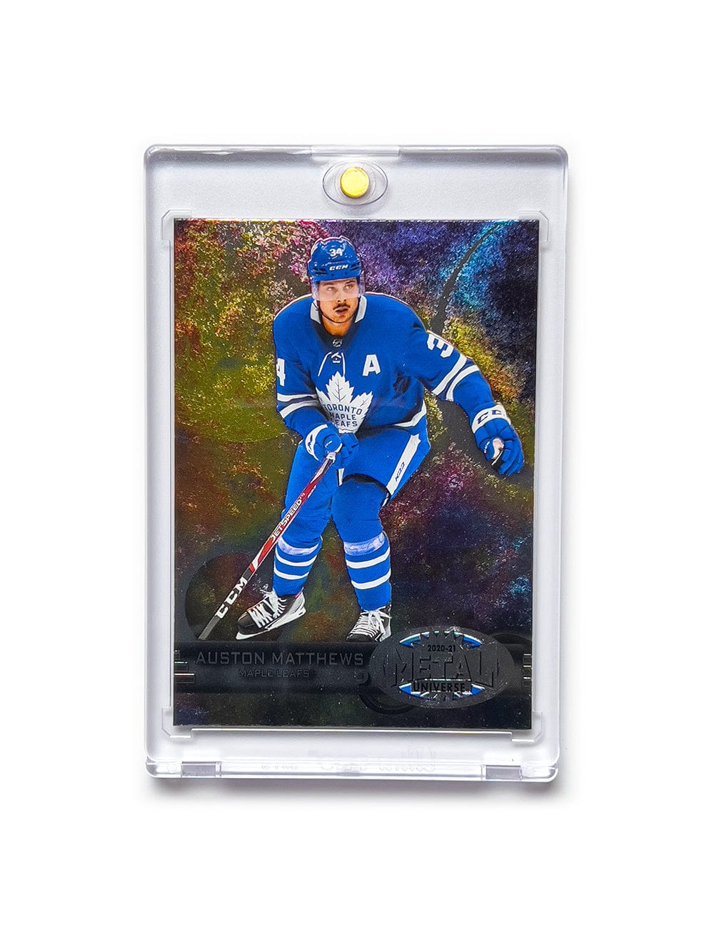 Panini Cards Auston Matthews Toronto Maple Leafs 20-21 Skybox Metal Universe Variation Card