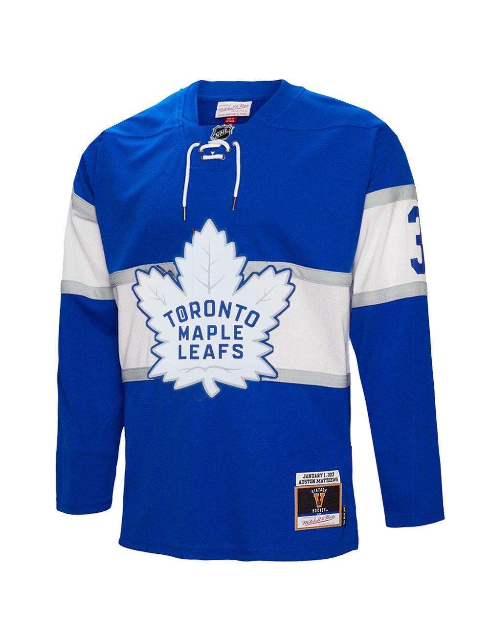 Mitchell And Ness Jerseys Auston Matthews Toronto Maple Leafs Mitchell & Ness NHL 17 Blue Line Jersey