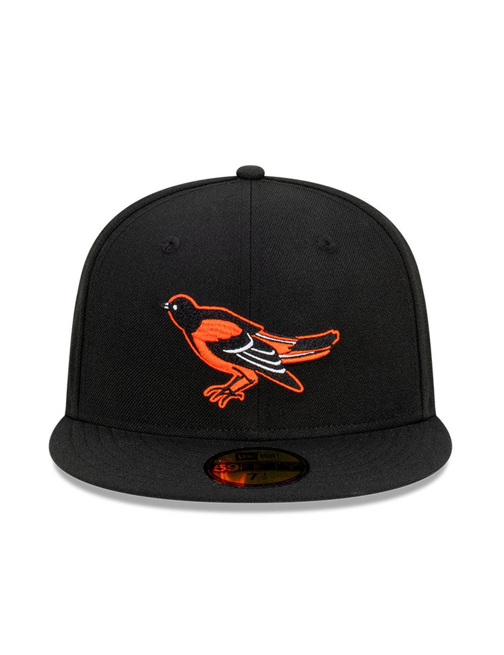 New Era Caps Balitmore Orioles New Era MLB Cooperstown 59FIFTY Fitted Hat - Black
