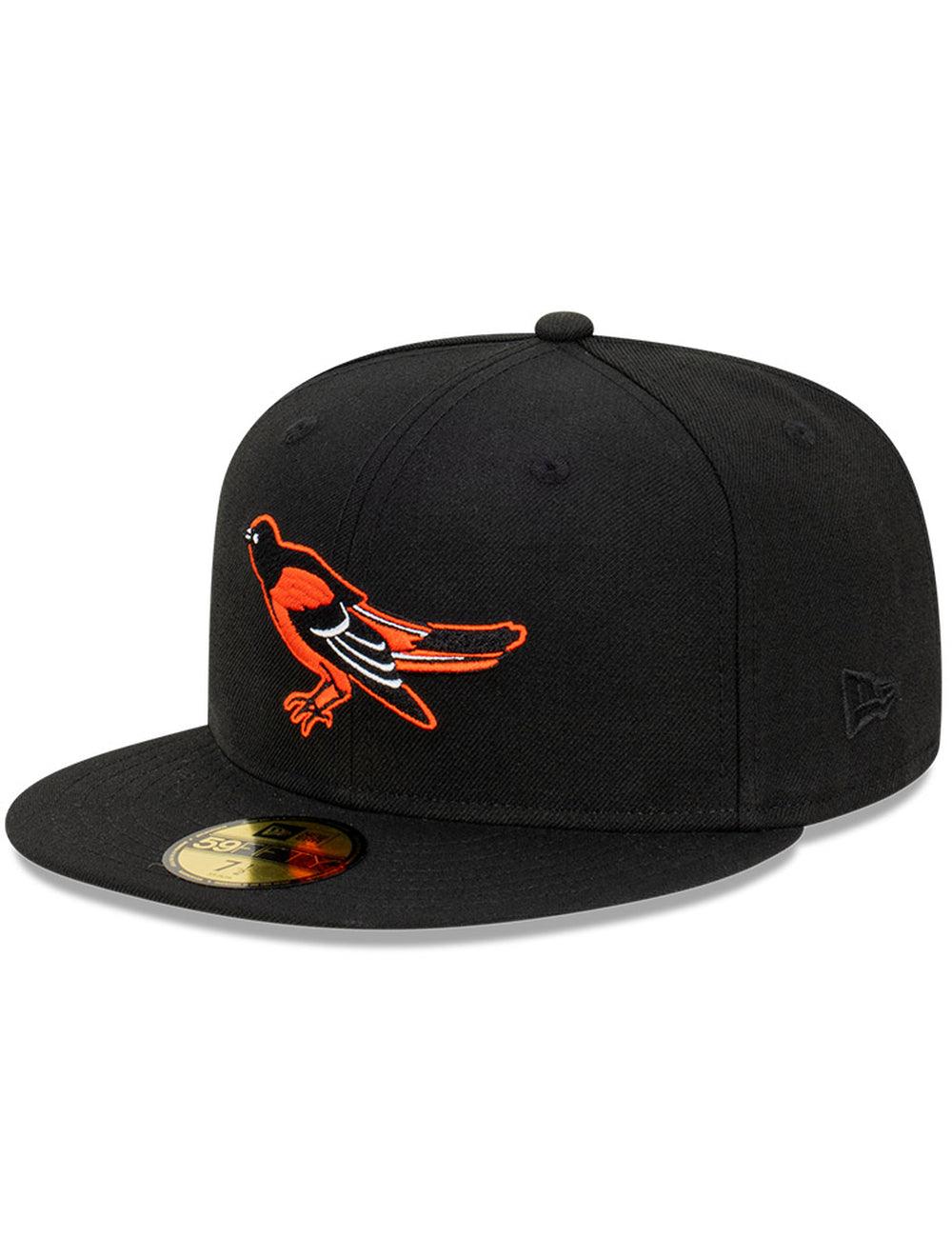 New Era Caps Balitmore Orioles New Era MLB Cooperstown 59FIFTY Fitted Hat - Black