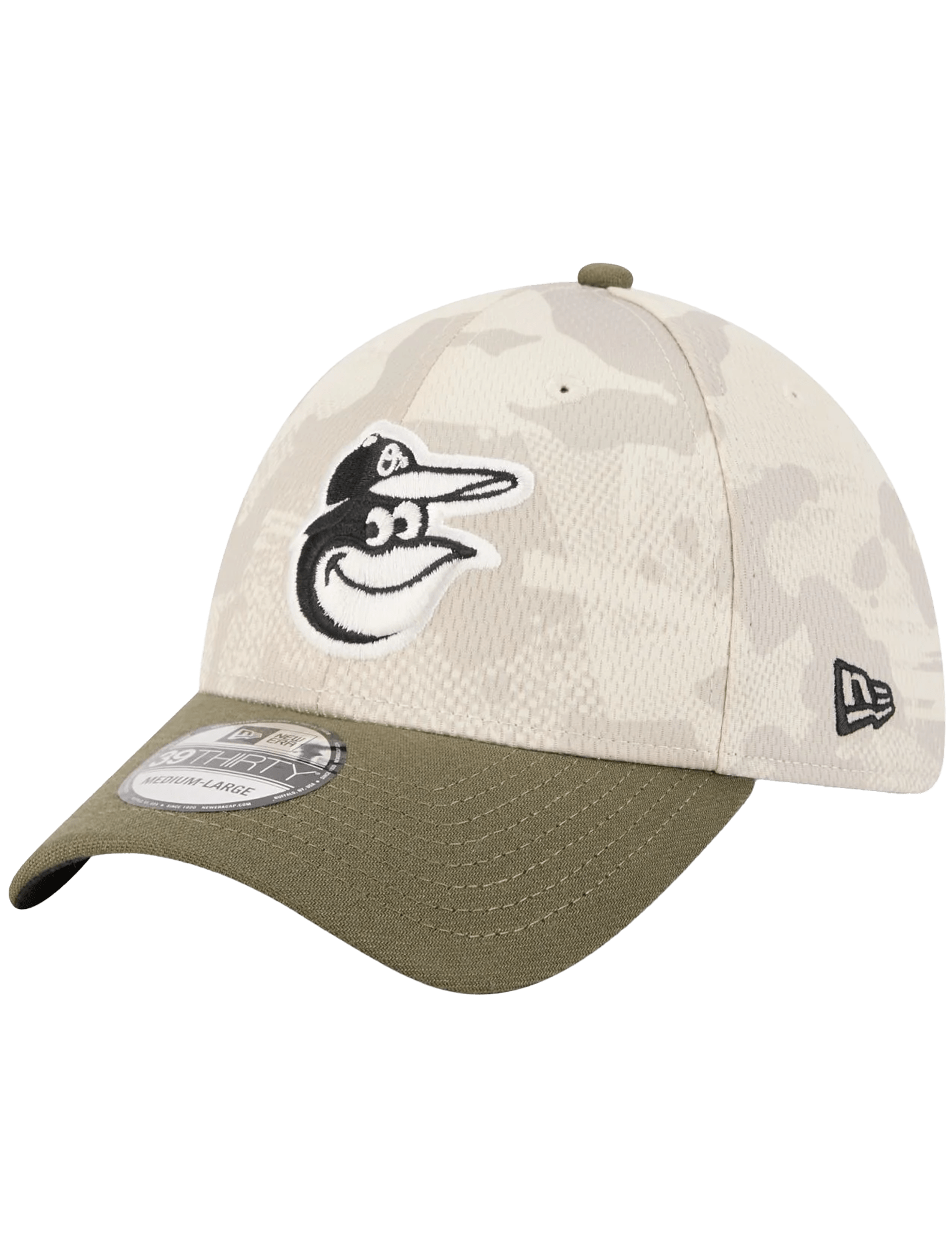 New Era Caps Baltimore Orioles New Era MLB Armed Forces 2025 39THIRTY Stretch-Fit Hat