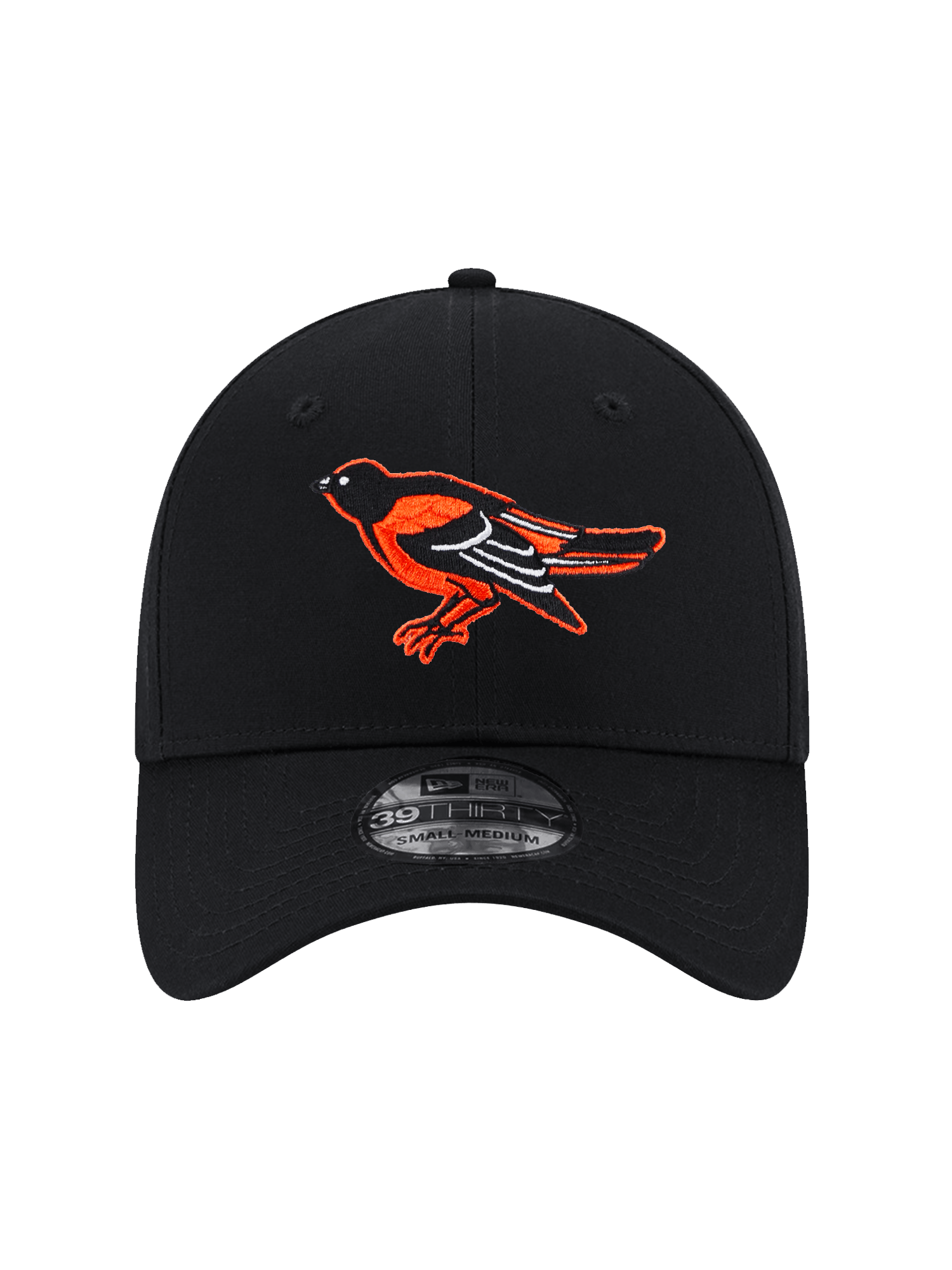 New Era Caps Baltimore Orioles New Era MLB Cooperstown 39THIRTY Stretch-Fit Hat - Black