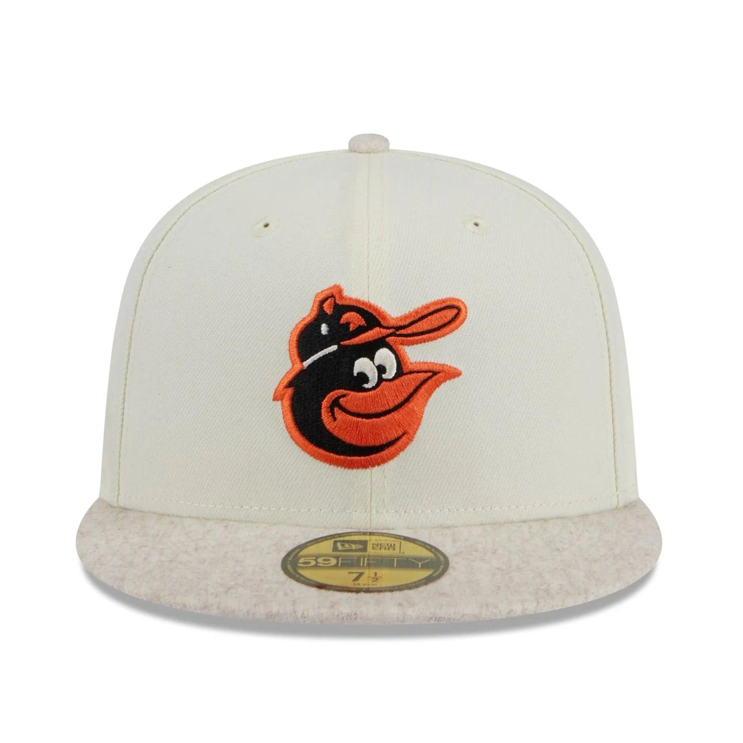 New Era Caps Baltimore Orioles New Era MLB Match-Up 59FIFTY Fitted Hat - Chrome
