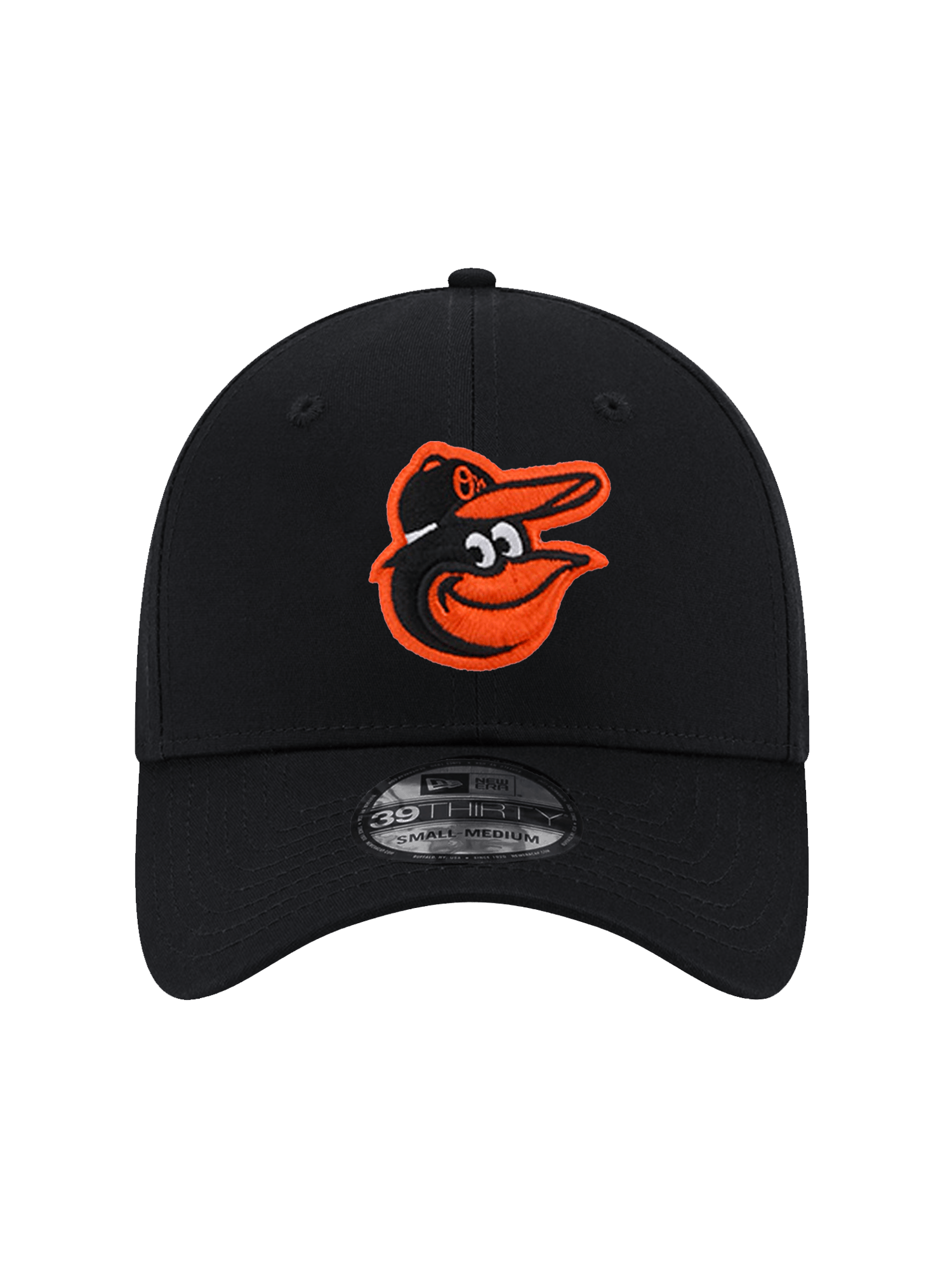 New Era Caps Baltimore Orioles New Era MLB Team 39THIRTY Stretch-Fit Hat - Black