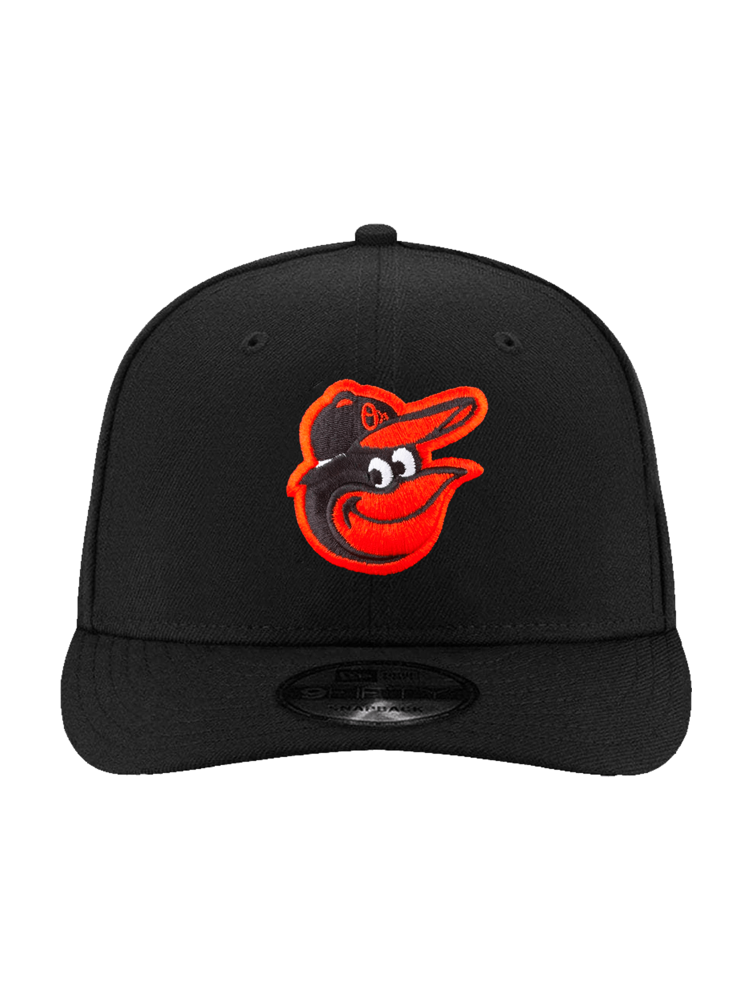 New Era Caps Baltimore Orioles New Era MLB Team 9FIFTY Pre-Curved Snapback Hat - Black
