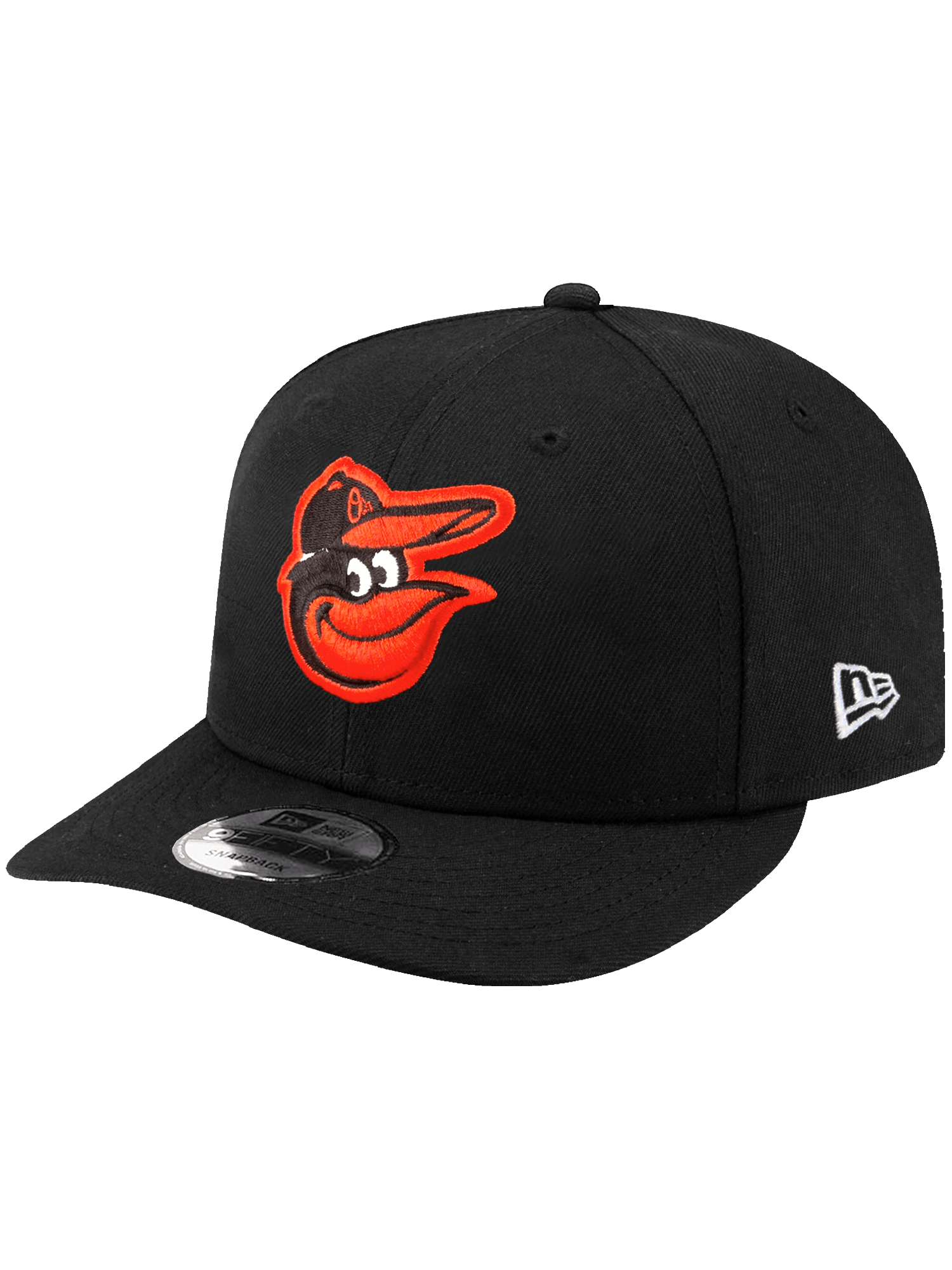 New Era Caps Baltimore Orioles New Era MLB Team 9FIFTY Pre-Curved Snapback Hat - Black