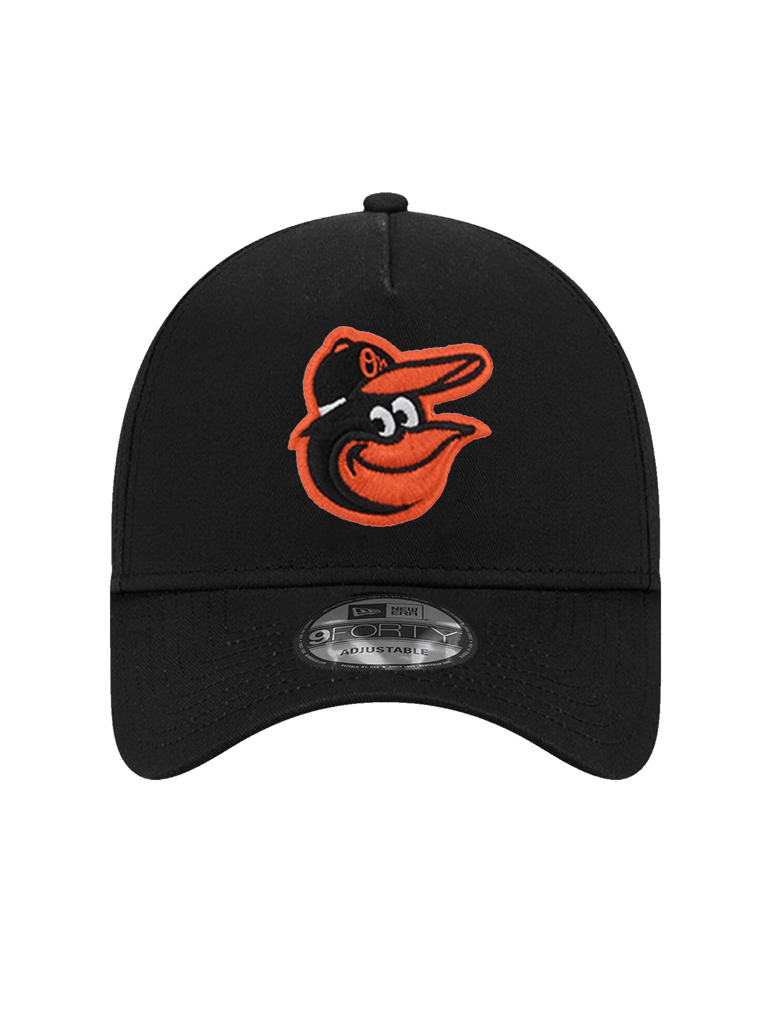 New Era Caps Baltimore Orioles New Era MLB Team 9FORTY A-Frame Snapback Hat - Black