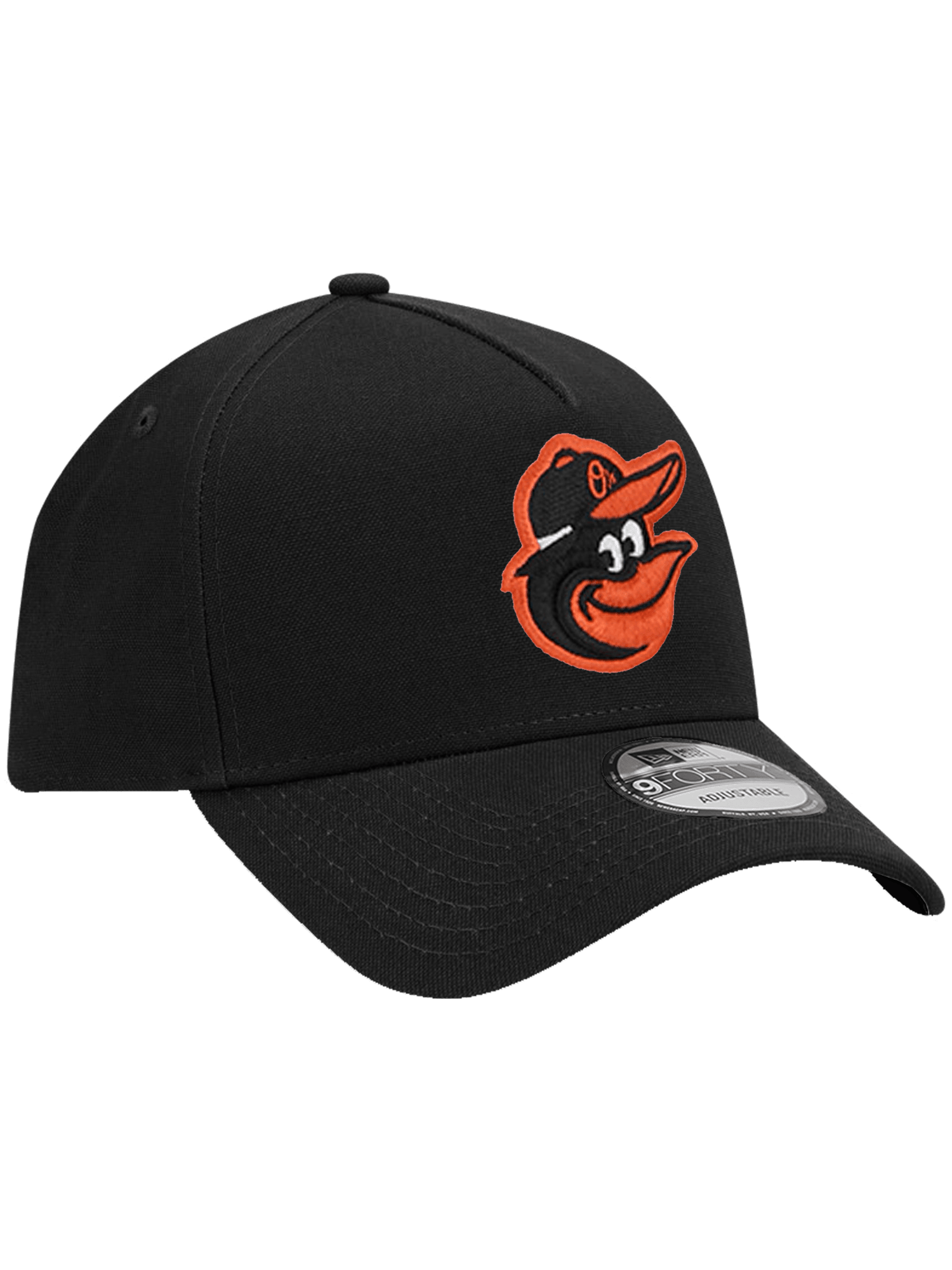 New Era Caps Baltimore Orioles New Era MLB Team 9FORTY A-Frame Snapback Hat - Black