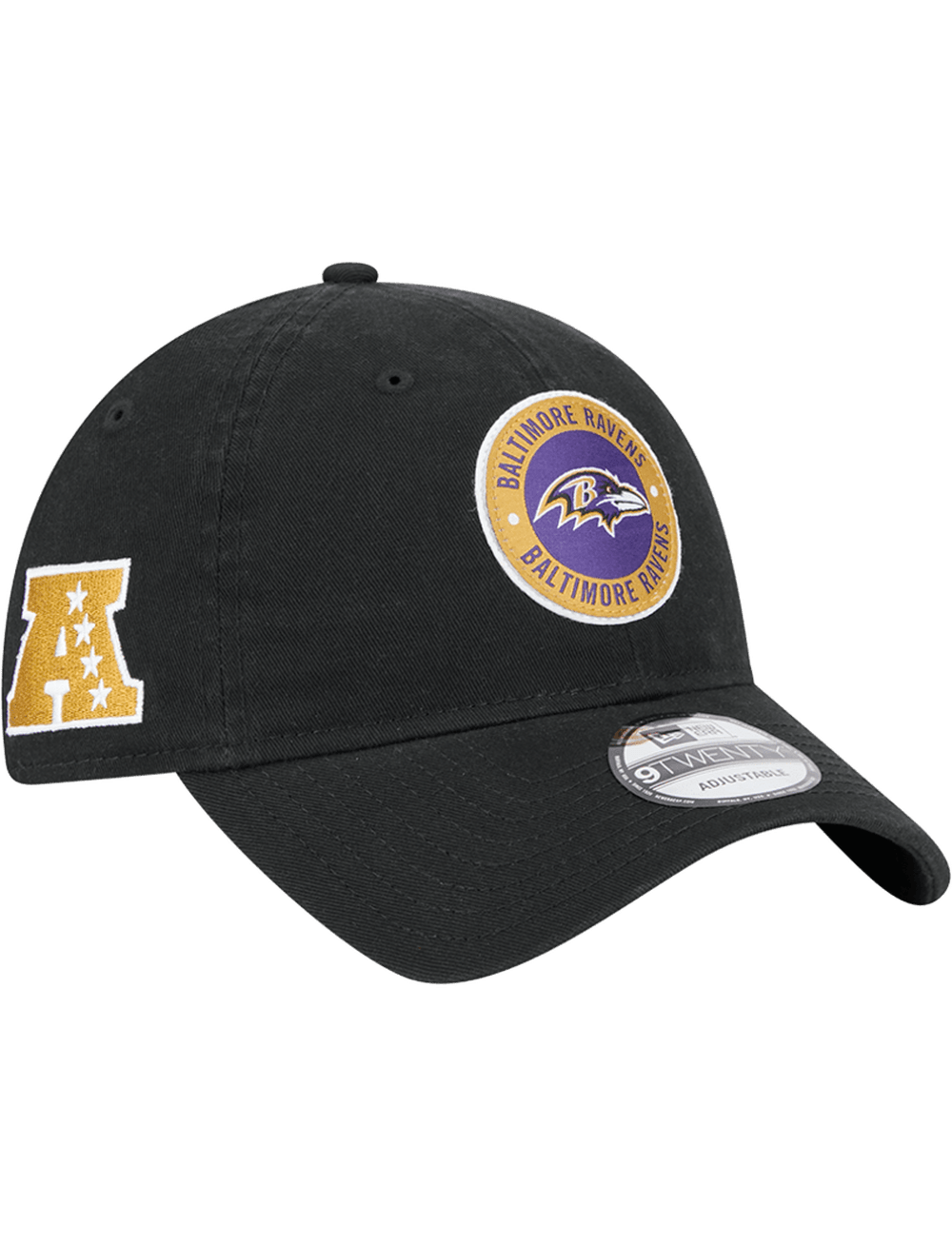 New Era Caps Baltimore Ravens New Era NFL 24 Sideline 9TWENTY Strapback Hat