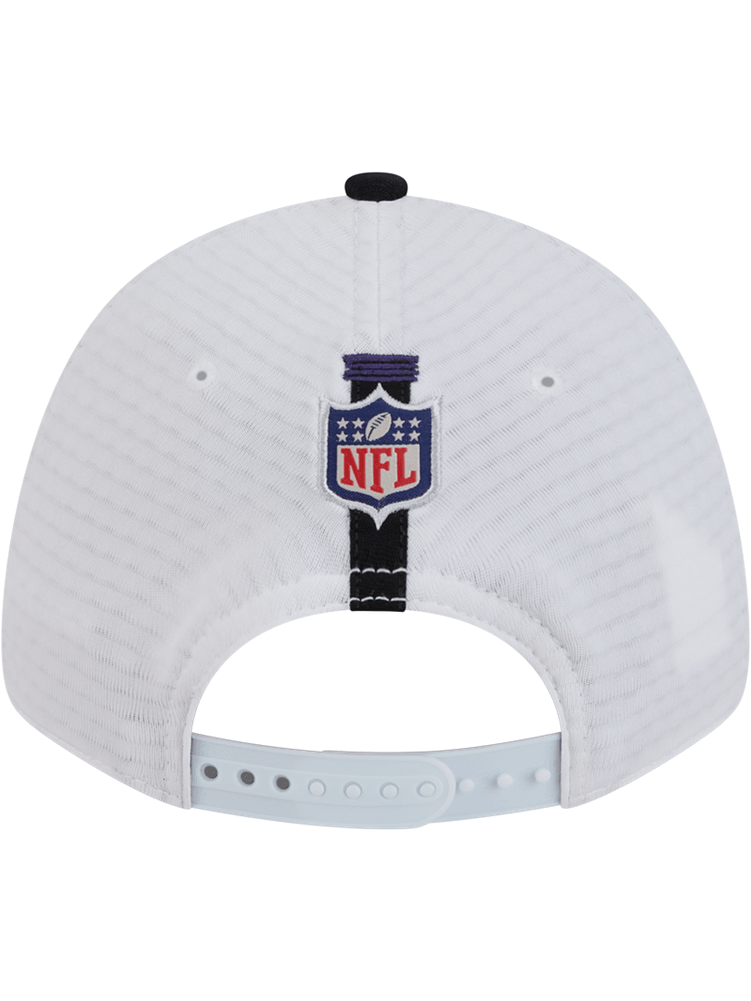 New Era Caps Baltimore Ravens New Era NFL 24 Training 9FORTY Stretch-Snapback Hat - White