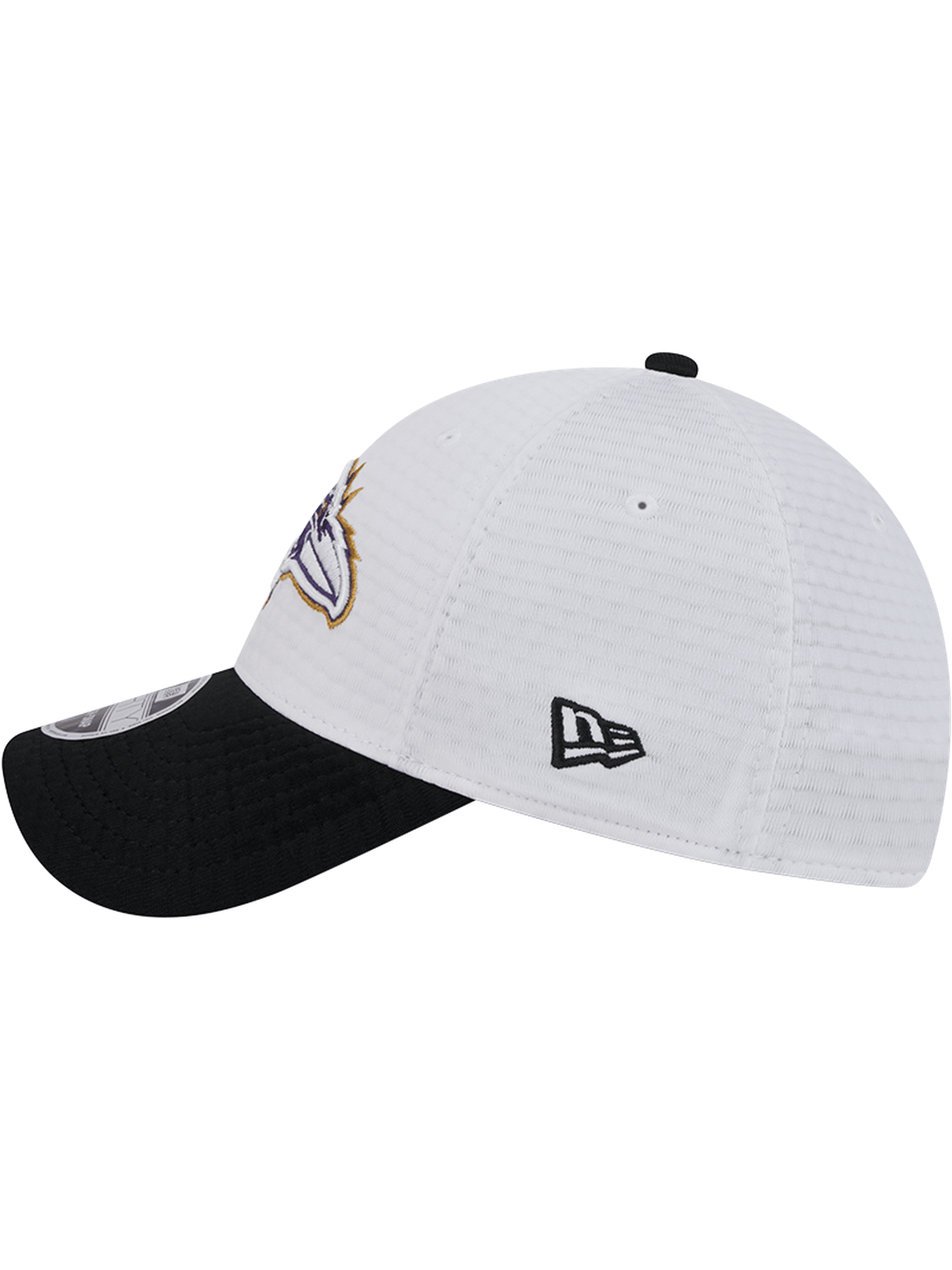 New Era Caps Baltimore Ravens New Era NFL 24 Training 9FORTY Stretch-Snapback Hat - White