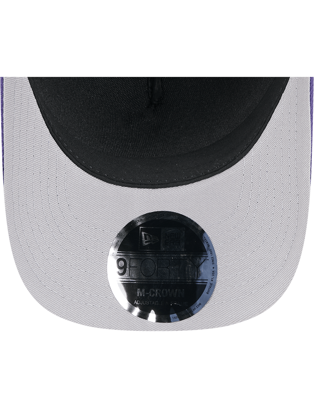 New Era Caps Baltimore Ravens New Era NFL 25 Draft 9FORTY M-Crown Snapback Hat - Black