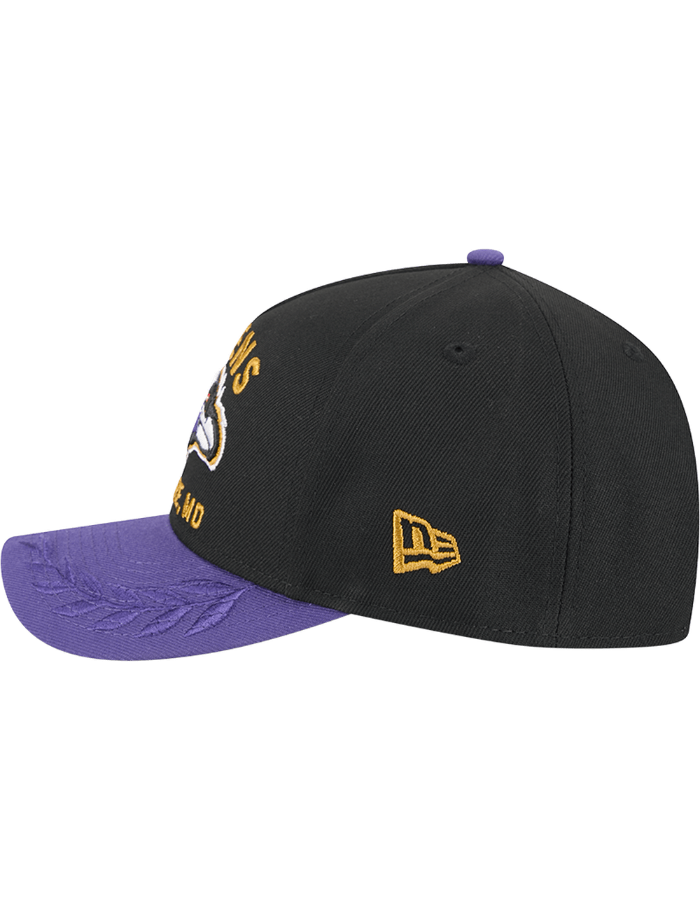 New Era Caps Baltimore Ravens New Era NFL 25 Draft 9FORTY M-Crown Snapback Hat - Black