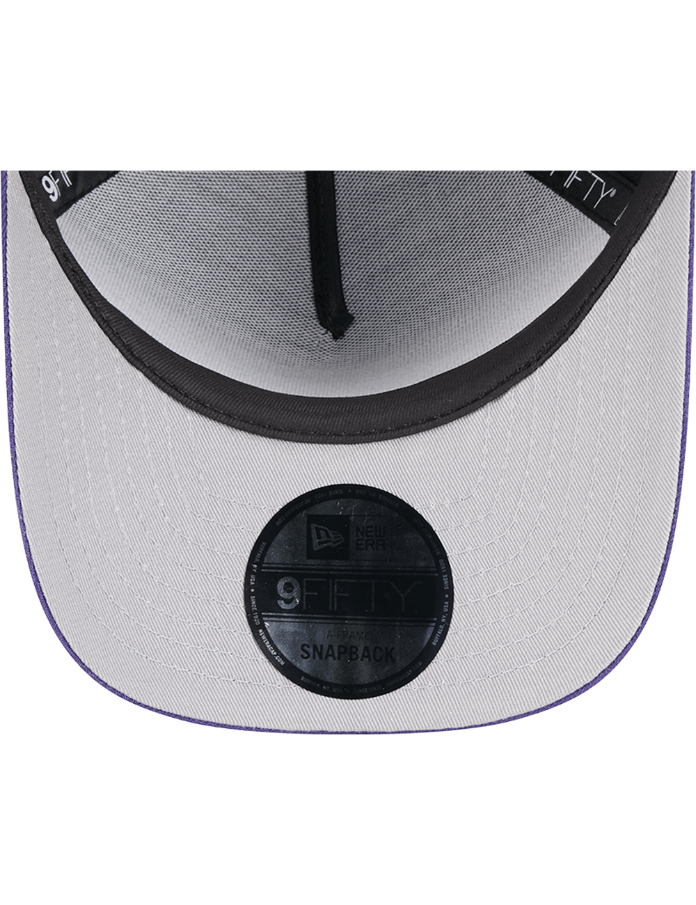 New Era Caps Baltimore Ravens New Era NFL 25 Draft Pre-Curved 9FIFTY A-Frame Snapback Hat - Black
