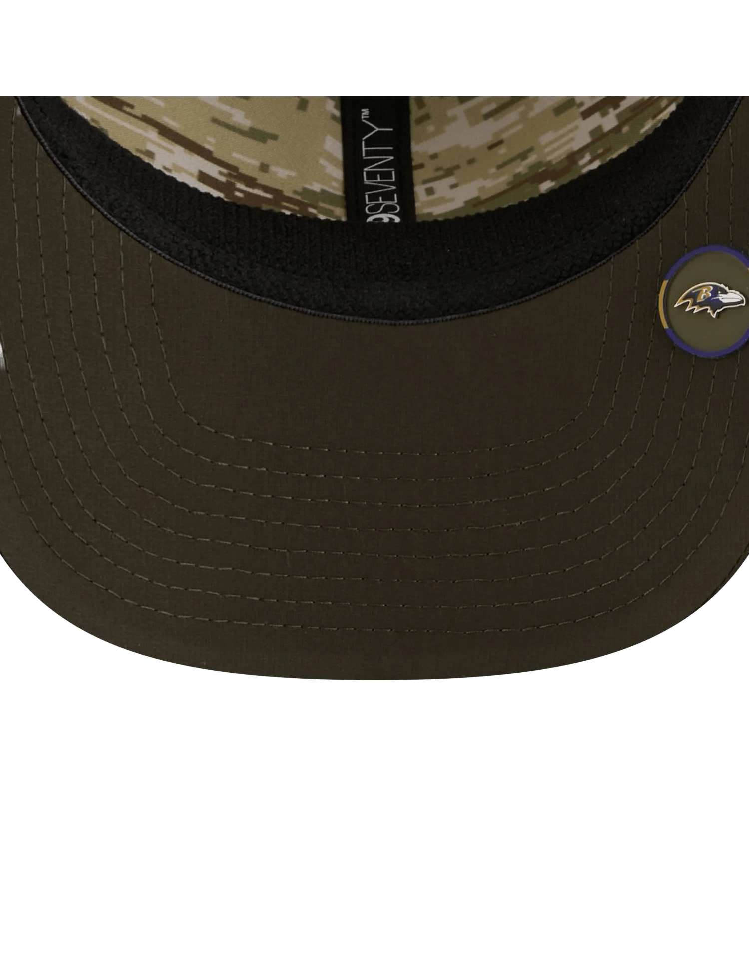 New Era Caps Baltimore Ravens New Era NFL 25 Salute To Service 9SEVENTY Stretch-Snapback Hat