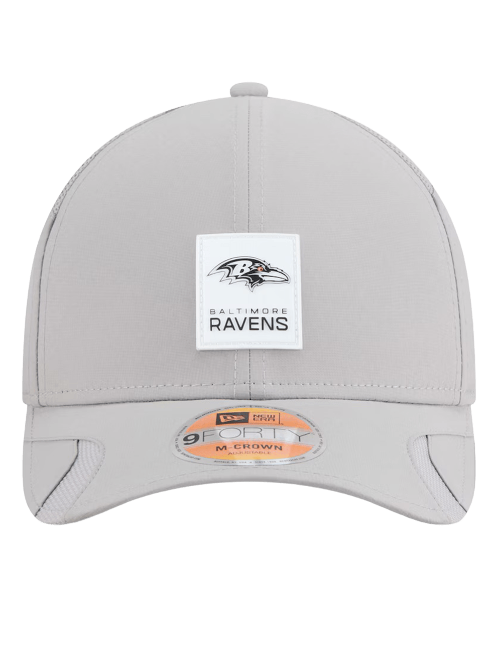New Era Caps Baltimore Ravens New Era NFL 25 Sideline 9FORTY M-Crown Snapback Hat - Grey