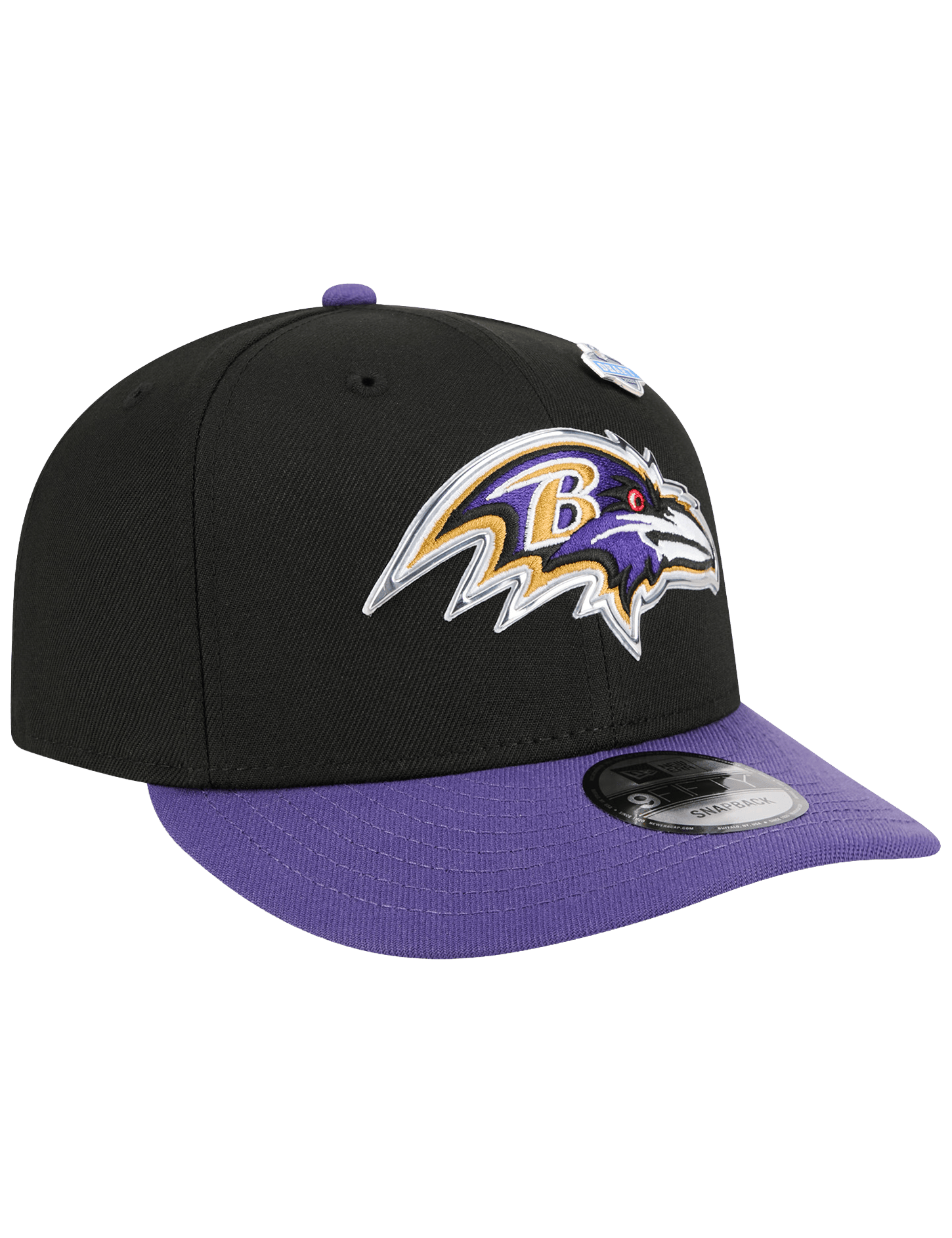 New Era Caps OSFM Baltimore Ravens New Era NFL Draft 26 9FIFTY Pre-Curved Snapback Hat